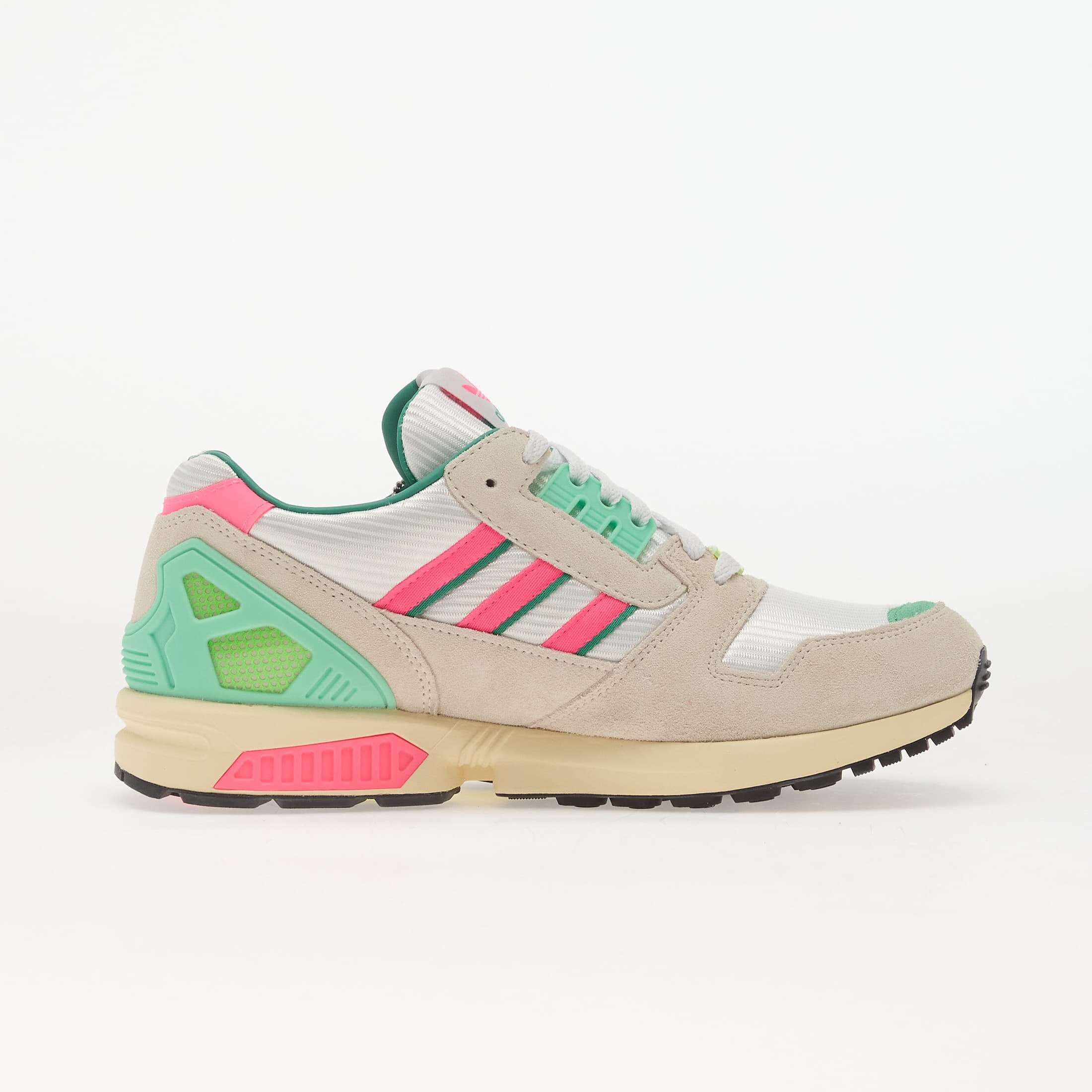 adidas Originals Сникърси adidas Zx 8000 Off White/ Lucid Pink/ Semi Court Green