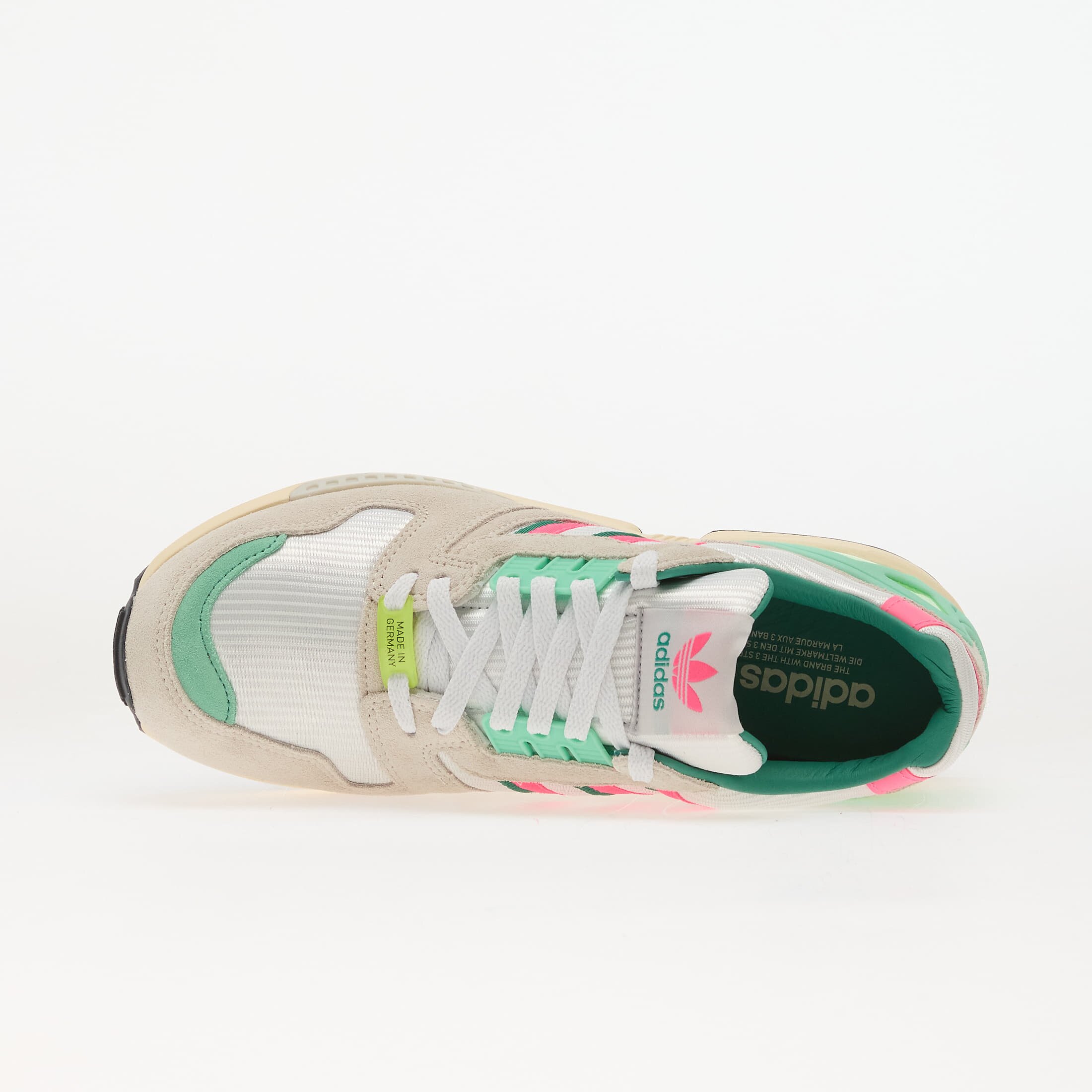 adidas Originals Сникърси adidas Zx 8000 Off White/ Lucid Pink/ Semi Court Green