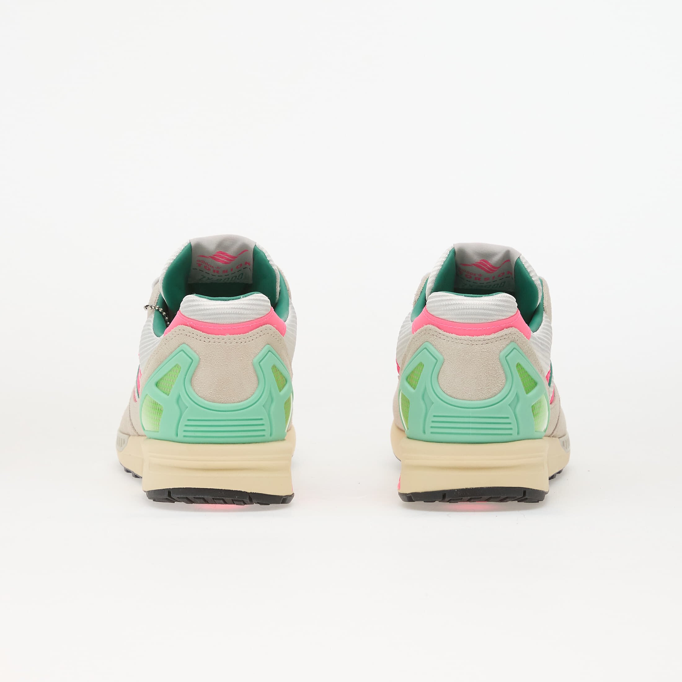 adidas Originals Сникърси adidas Zx 8000 Off White/ Lucid Pink/ Semi Court Green