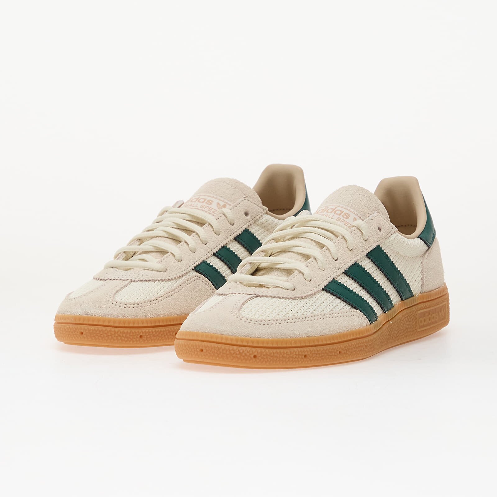 adidas Originals Сникърси Handball Spezial Shoes Off White/ Collegiate Green/ Gum