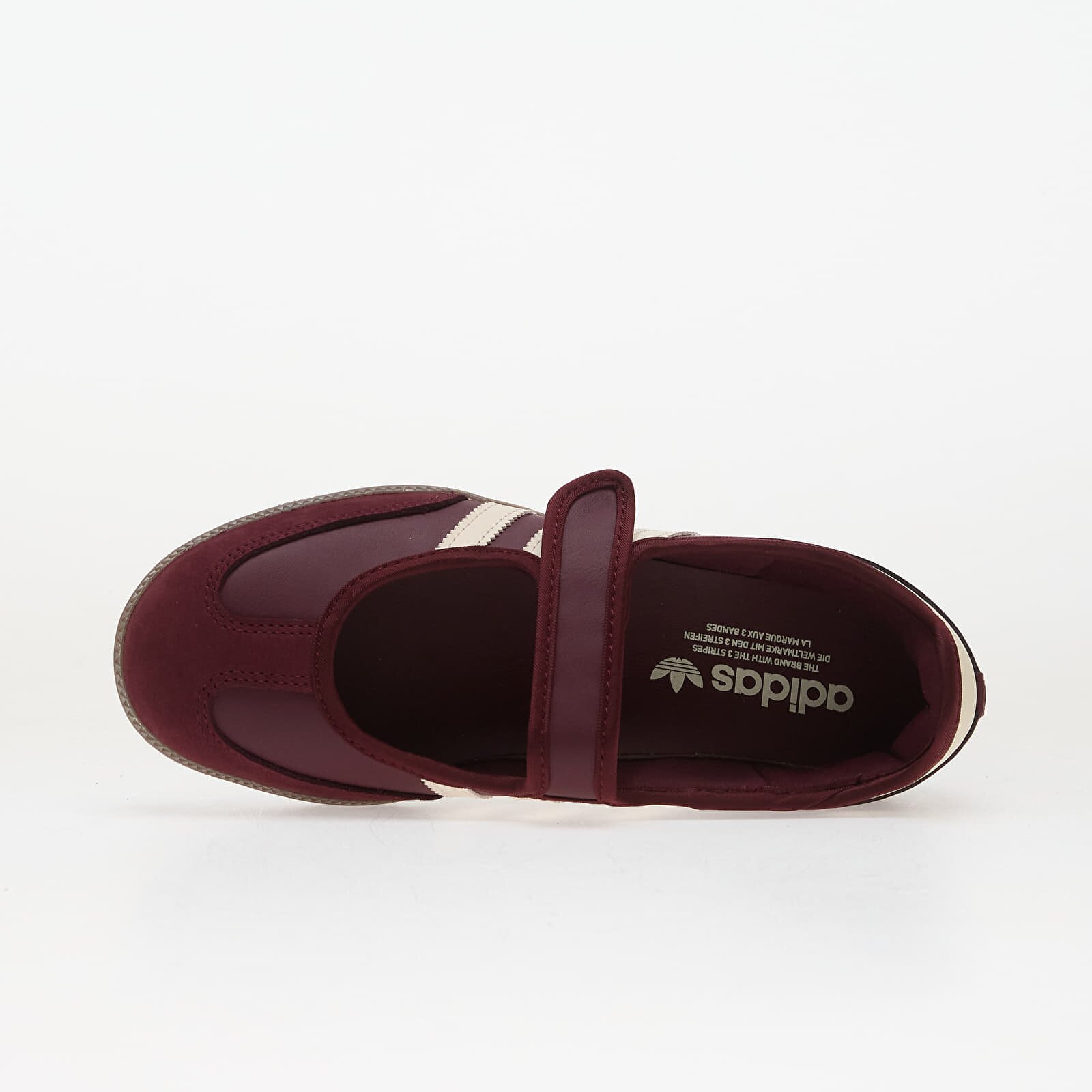 adidas Originals Сникърси Samba Jane Shoes Maroon/ Cream White/ Gold Metallic