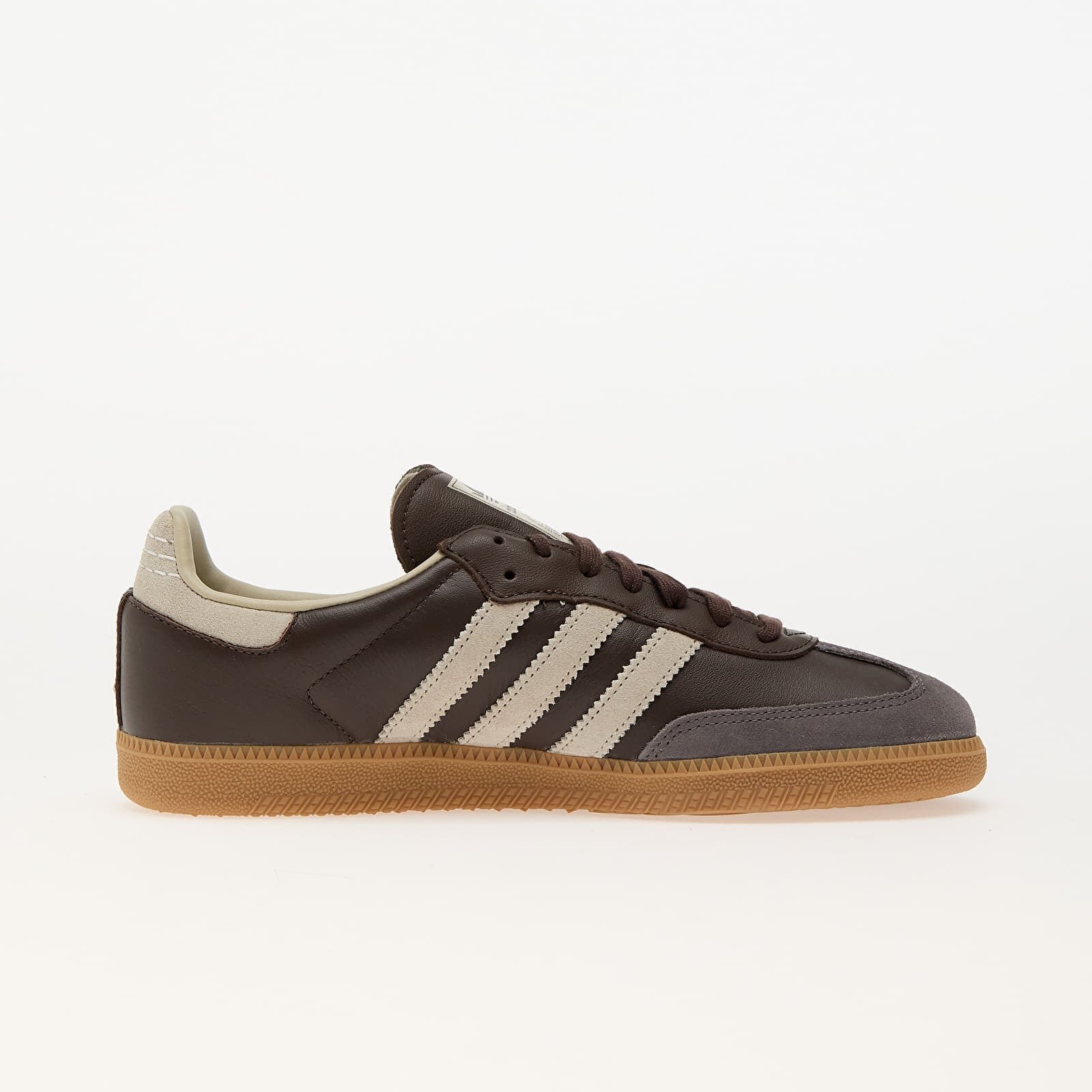 adidas Originals Сникърси Samba Og Shoes Brown/ Putty Grey/ Gold Metallic