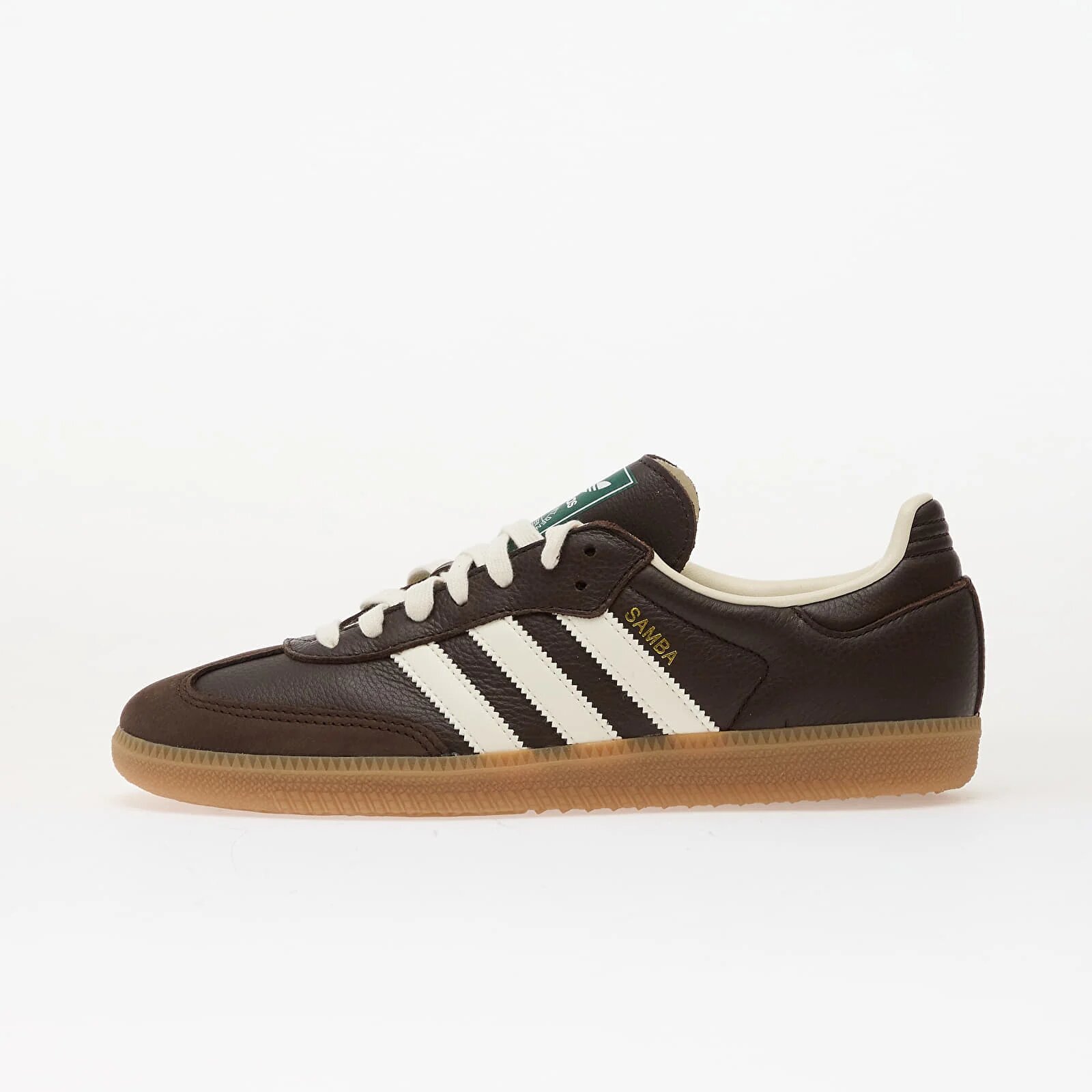 adidas Originals Сникърси Samba Og Shoes Dark Brown/ Off White/ Gum