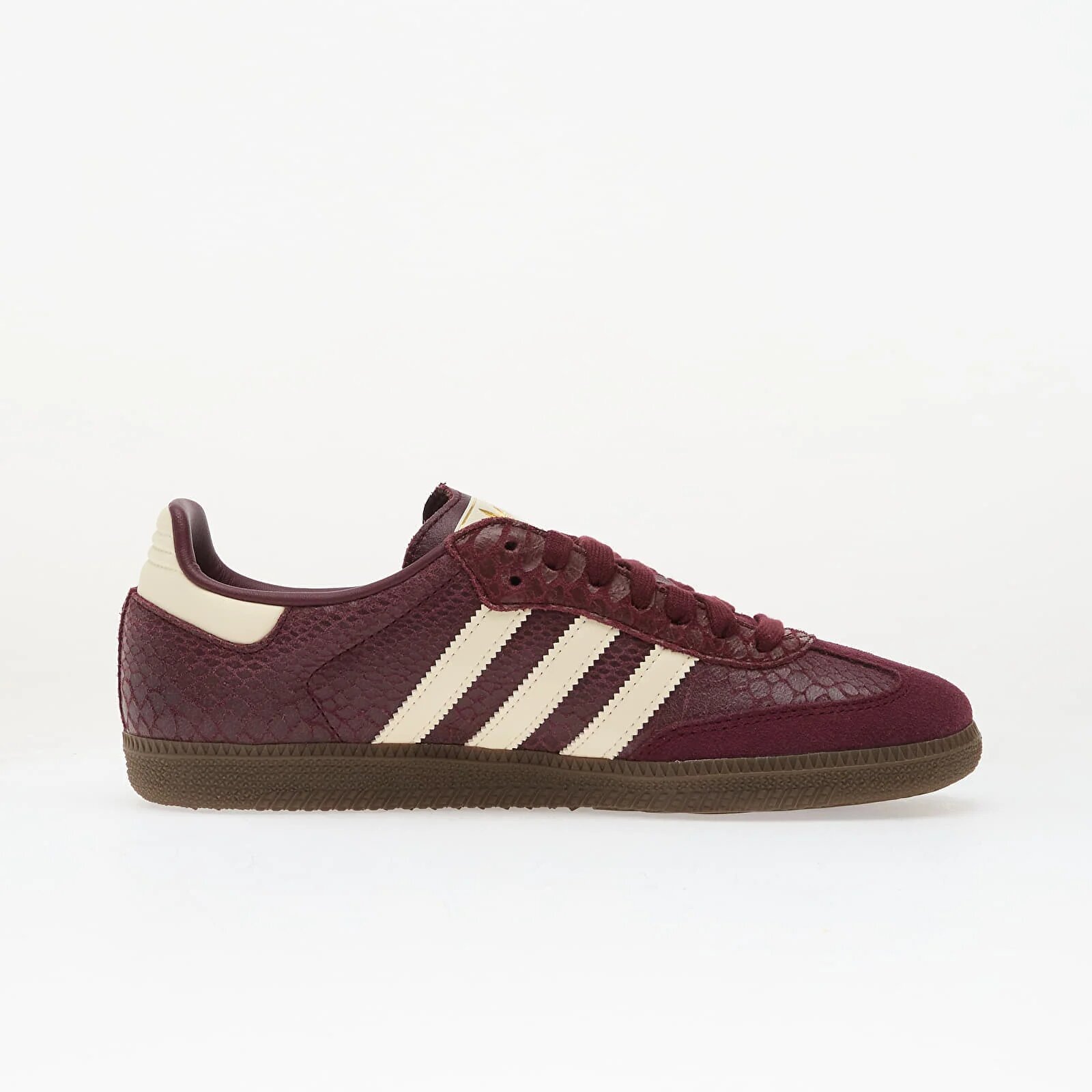 adidas Originals Сникърси Samba Og Shoes Maroon/ Cream White/ Gold Metallic