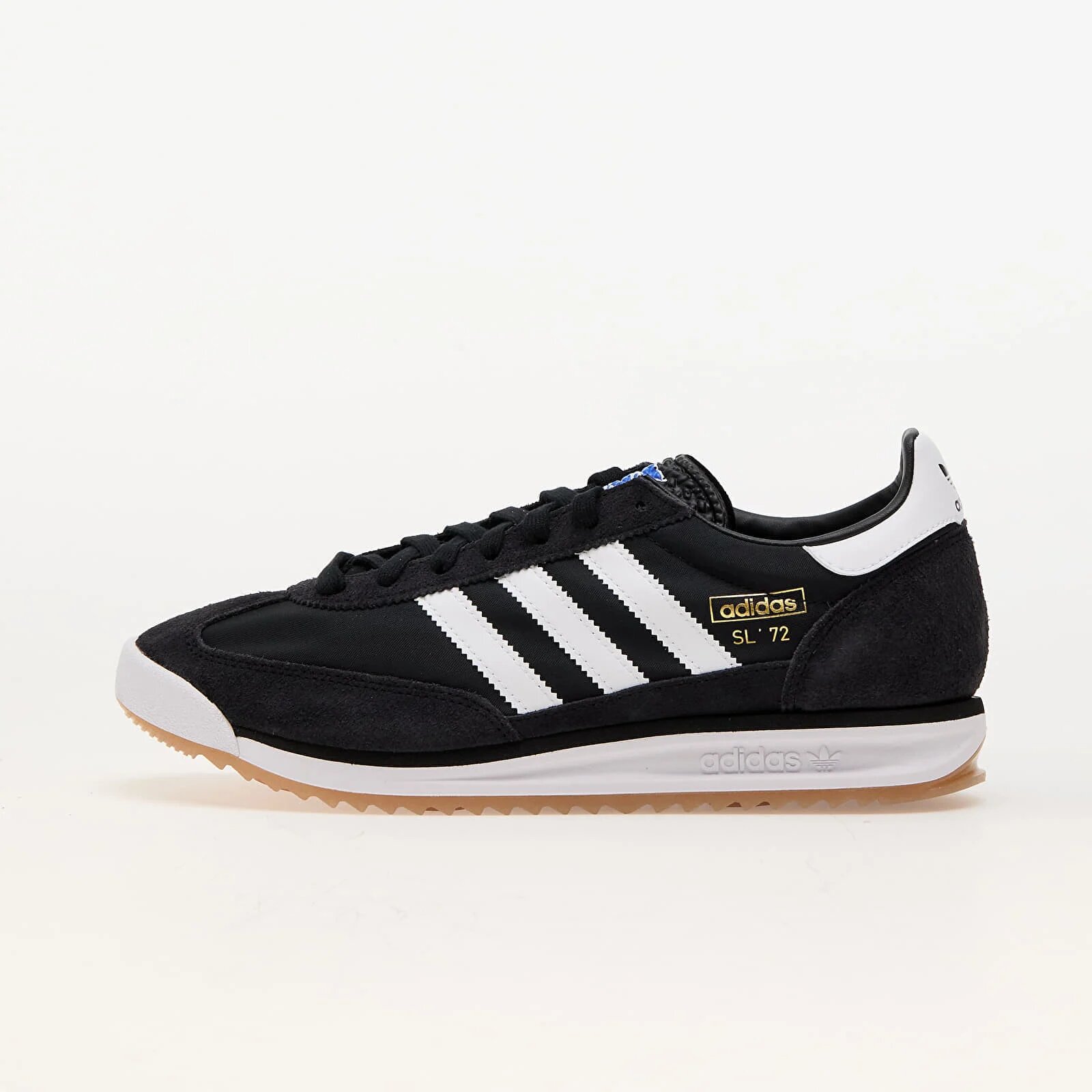 adidas Originals Сникърси Sl 72 Rs Shoes Core Black/ Cloud White/ Blue