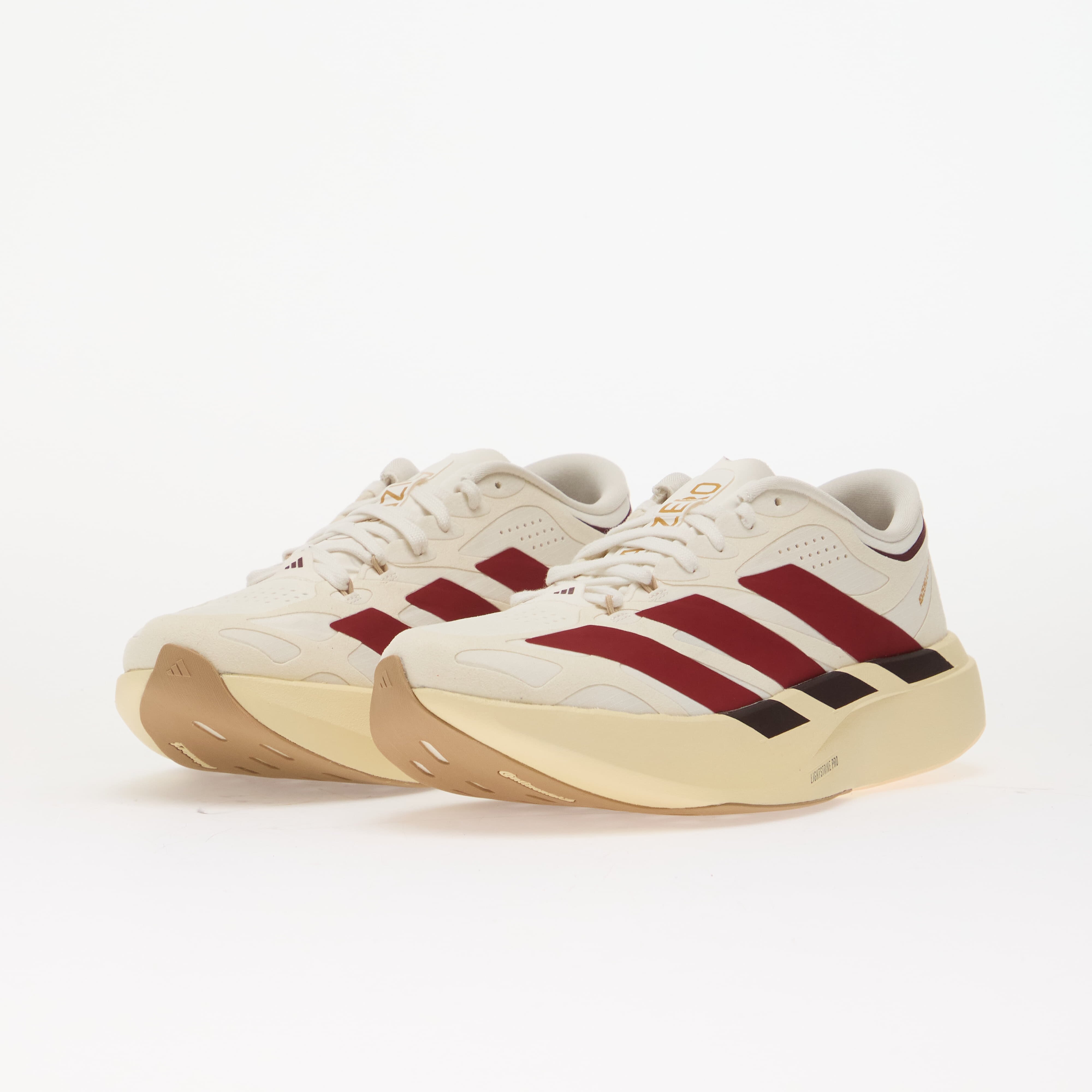 adidas Performance adidas Adizero EVO SL Exo Suede LIGHTSTRIKEPRO Core White/ Team Victory Red/ Cream White