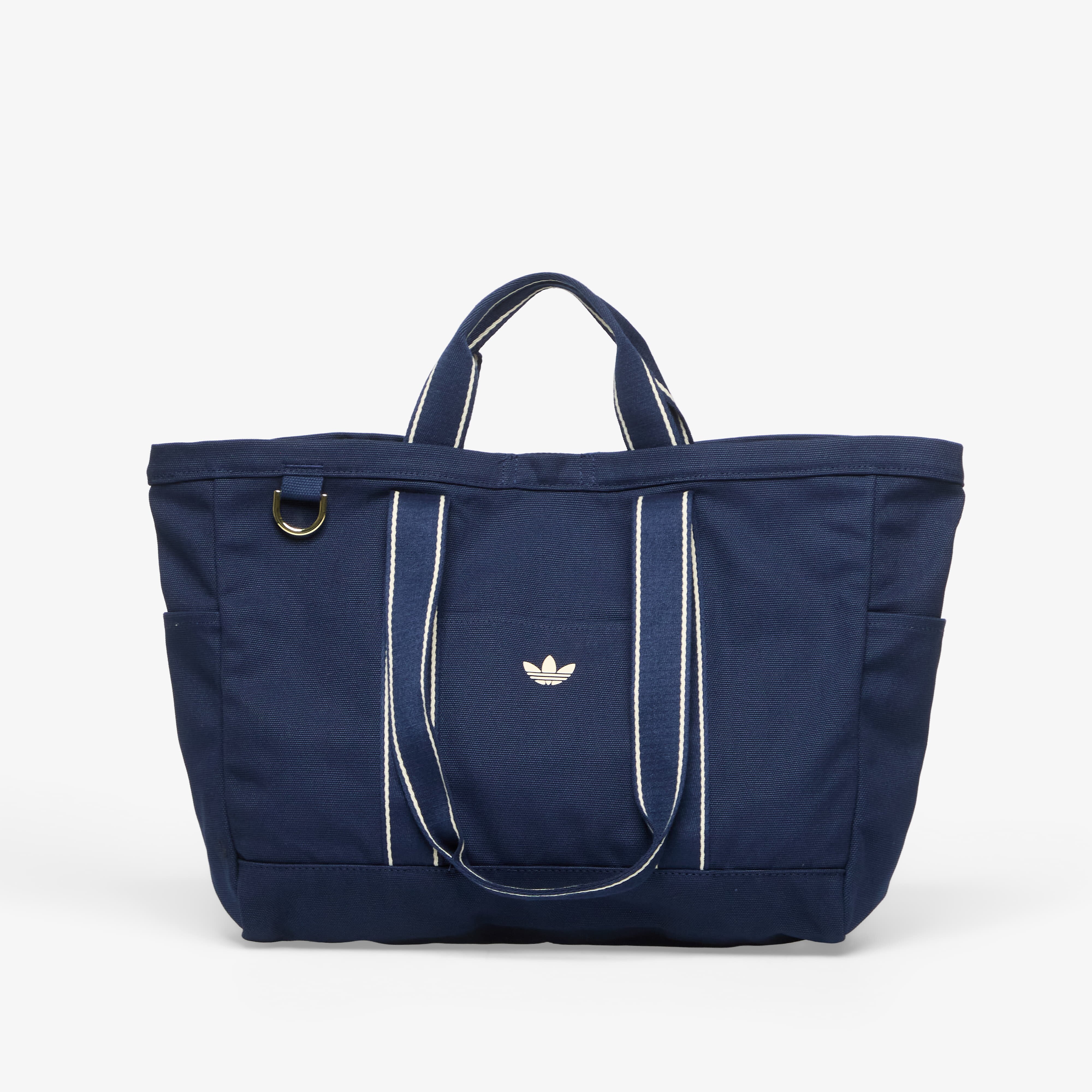adidas Performance Чанта adidas OG Sport Canvas Tote Bag Night Indigo/ Warm Vanilla/ Gold Met.