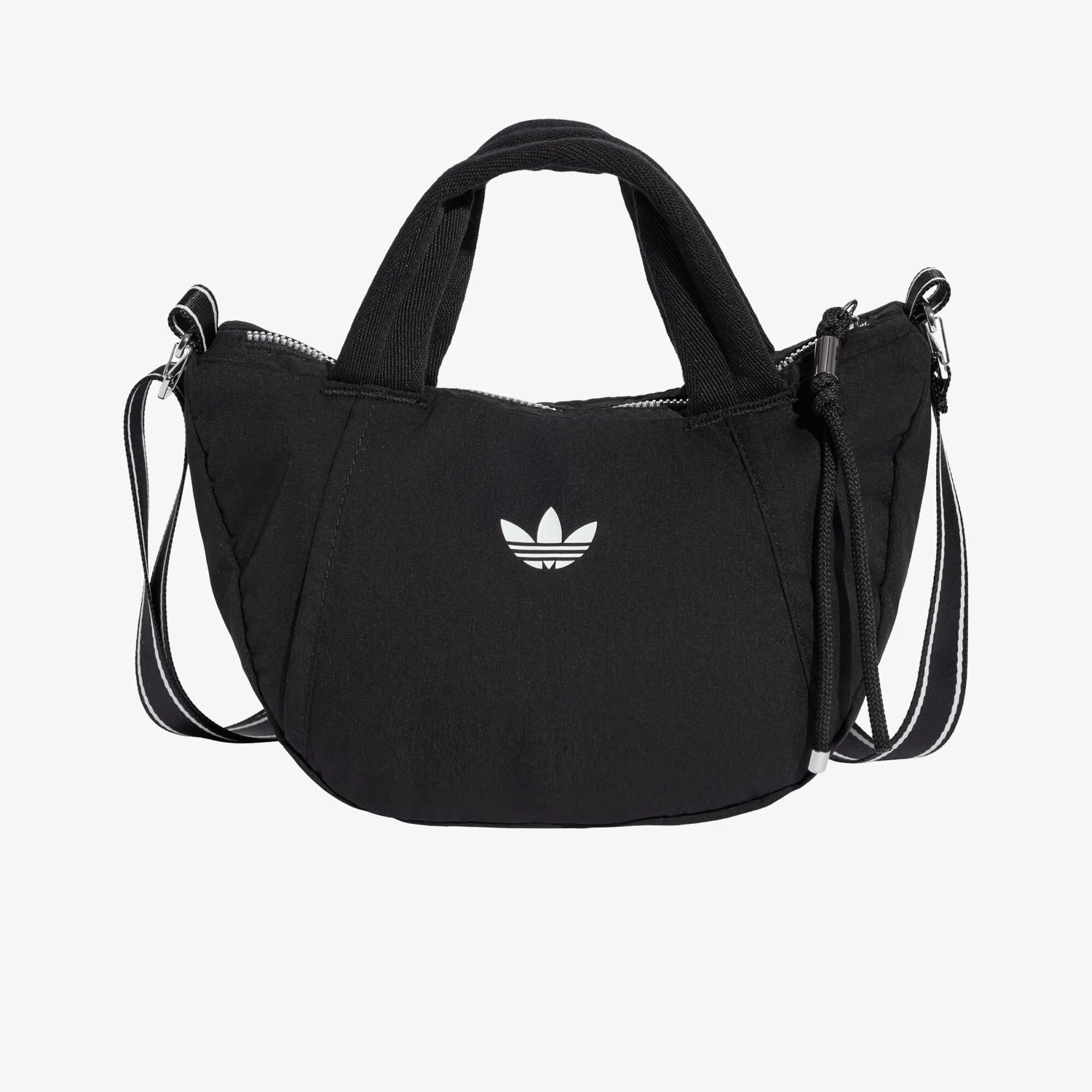 adidas Performance Чанта adidas OG Sport Croissant Bag Extra Small Black/ White/ Silver Met.