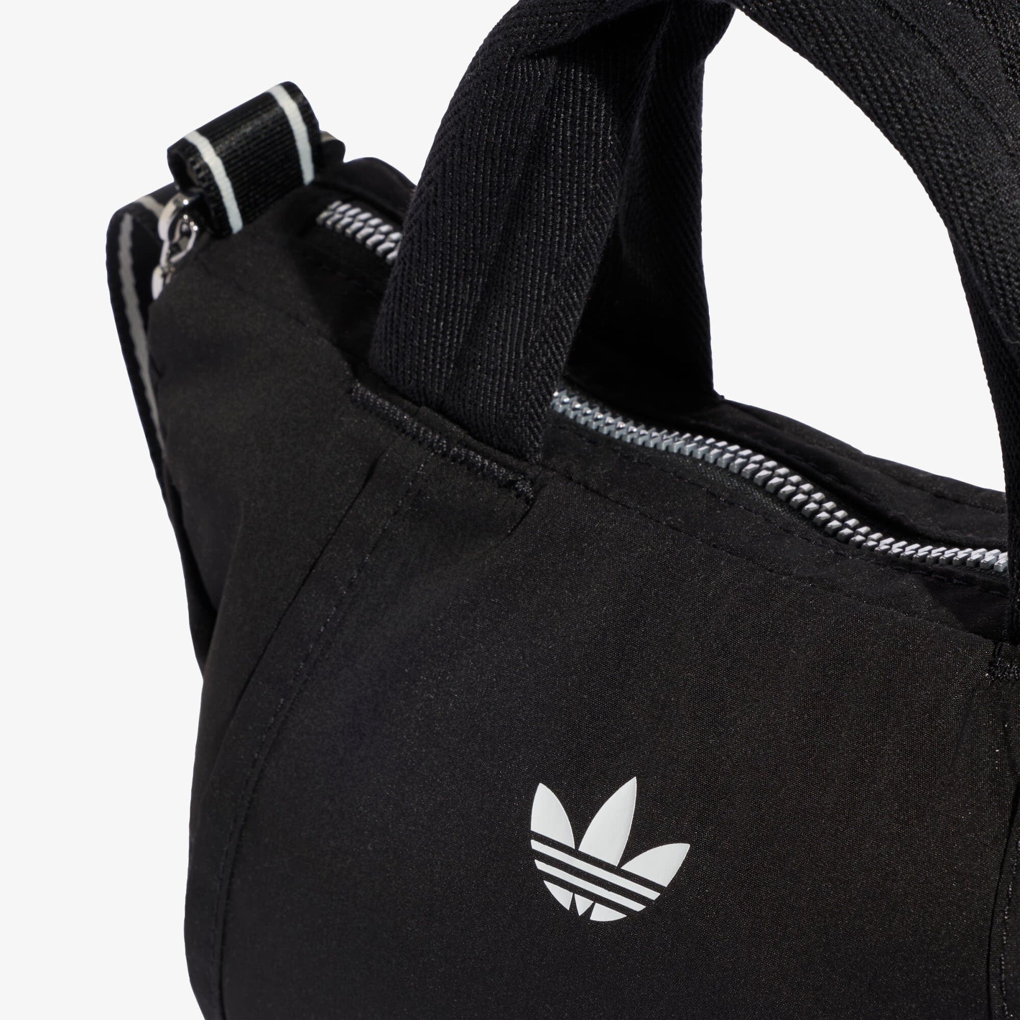 adidas Performance Чанта adidas OG Sport Croissant Bag Extra Small Black/ White/ Silver Met.