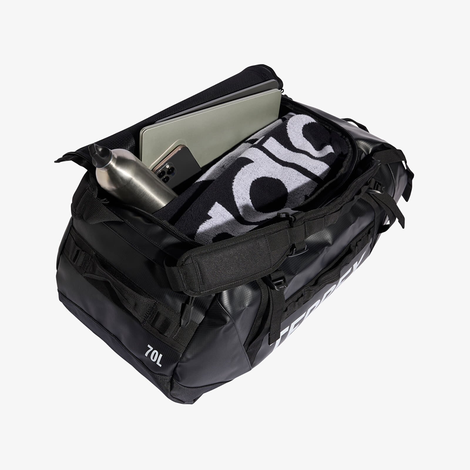 adidas Performance Чанта adidas Terrex Xperior Expedition Duffel Bag 70L Black