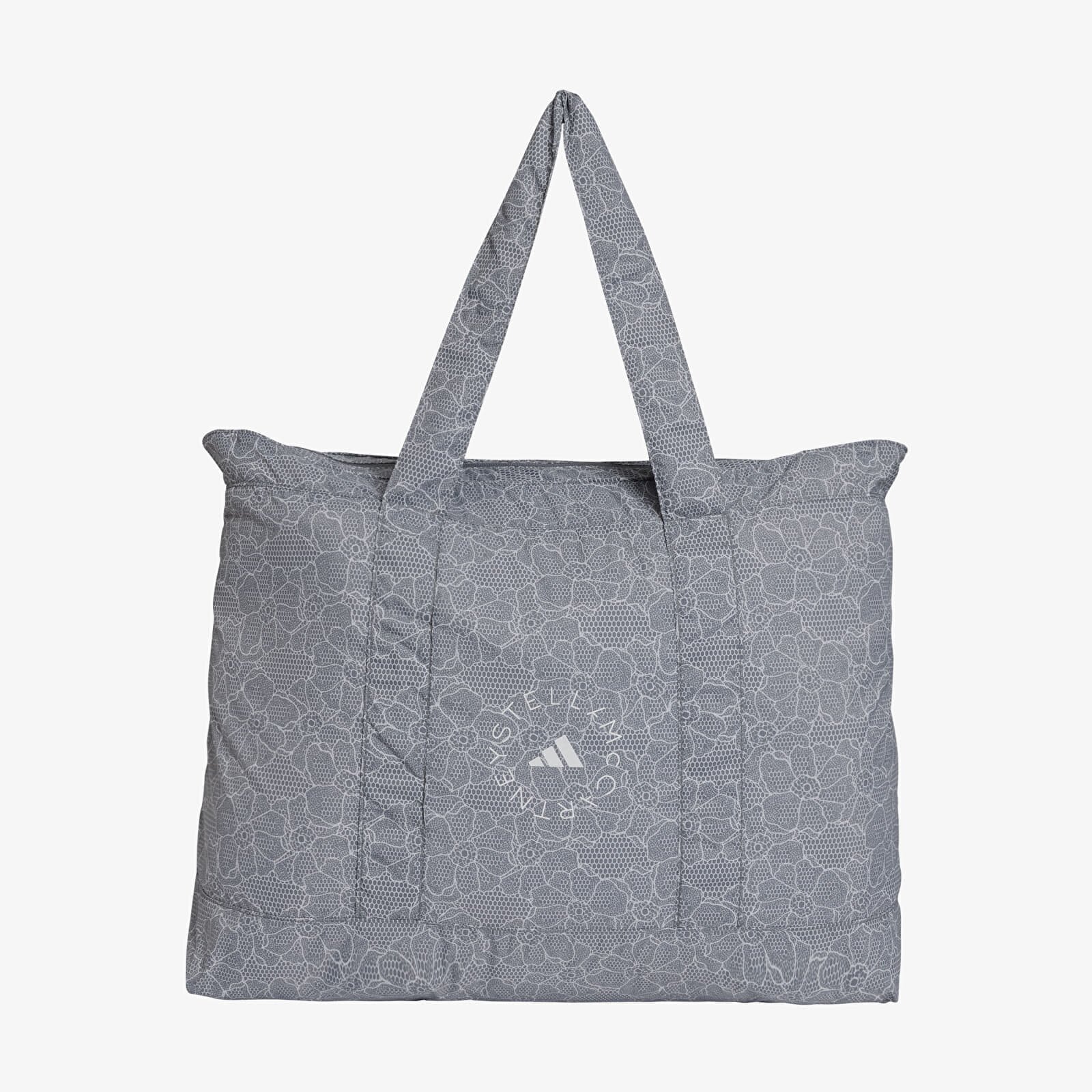 adidas Performance Чанта adidas x Stella Mccartney Packable Tote Bag Onix/ Lgh Solid Grey/ White