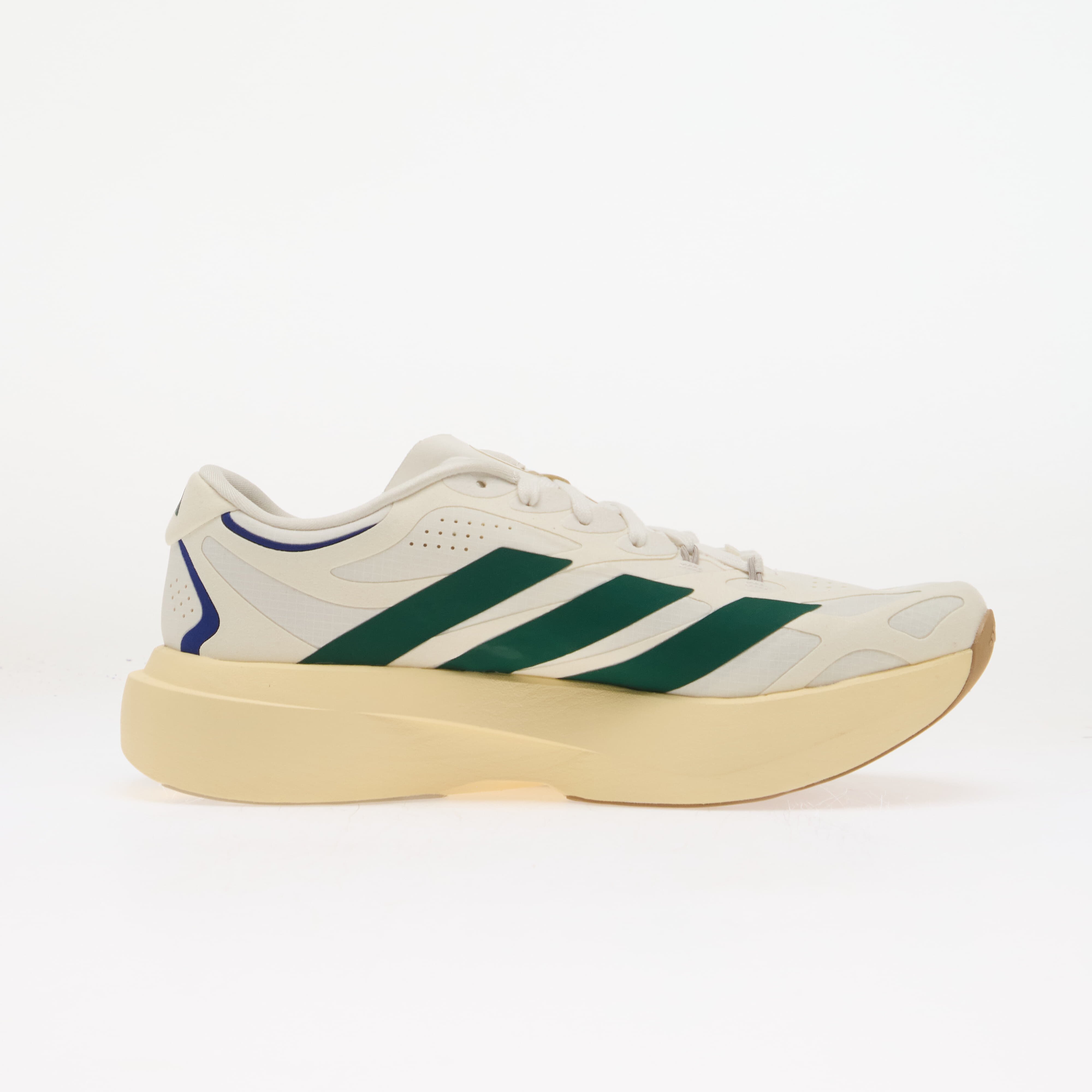 adidas Performance Обувки adidas Adizero EVO SL Exo Suede Core White/ Collegiate Green/ Cream White