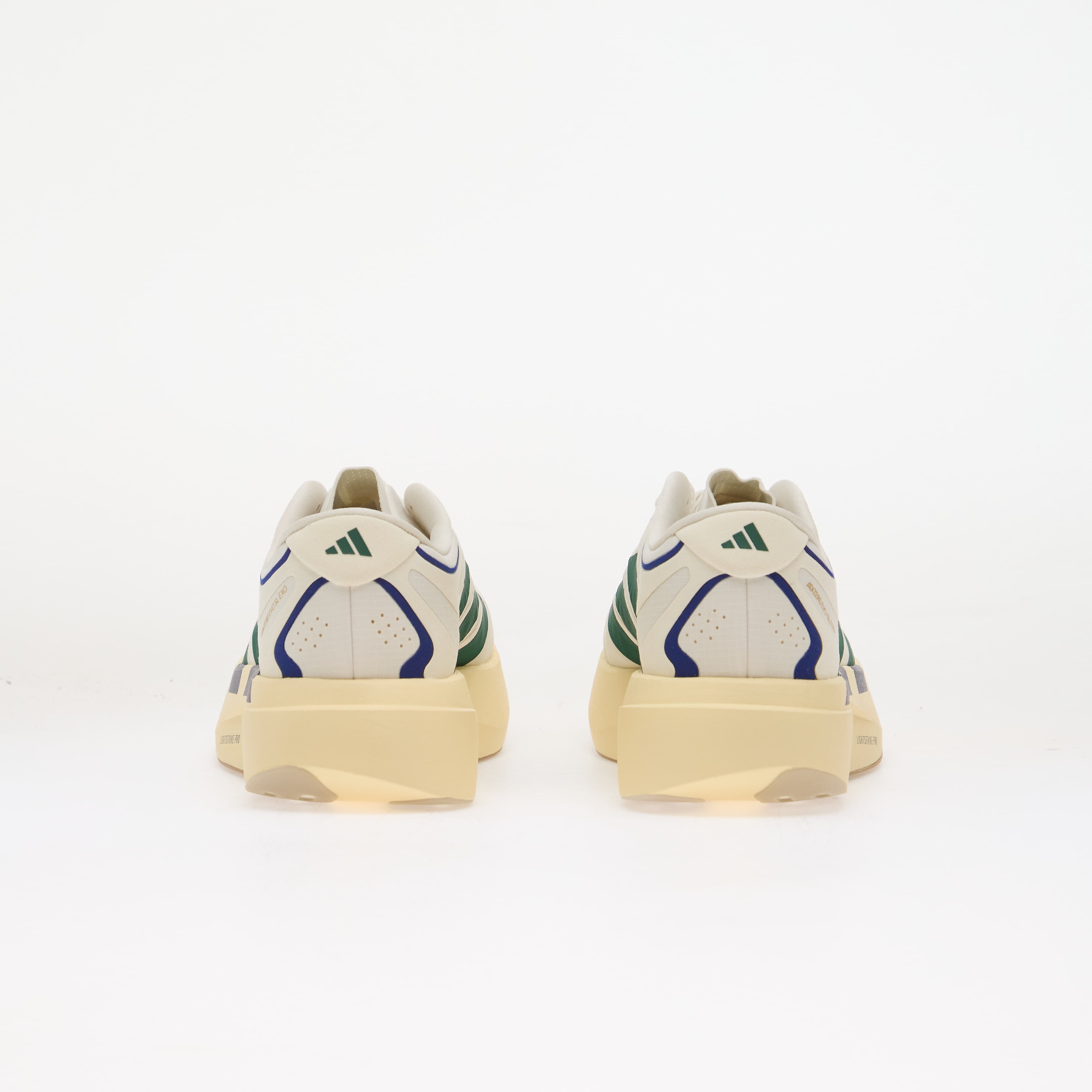adidas Performance Обувки adidas Adizero EVO SL Exo Suede Core White/ Collegiate Green/ Cream White