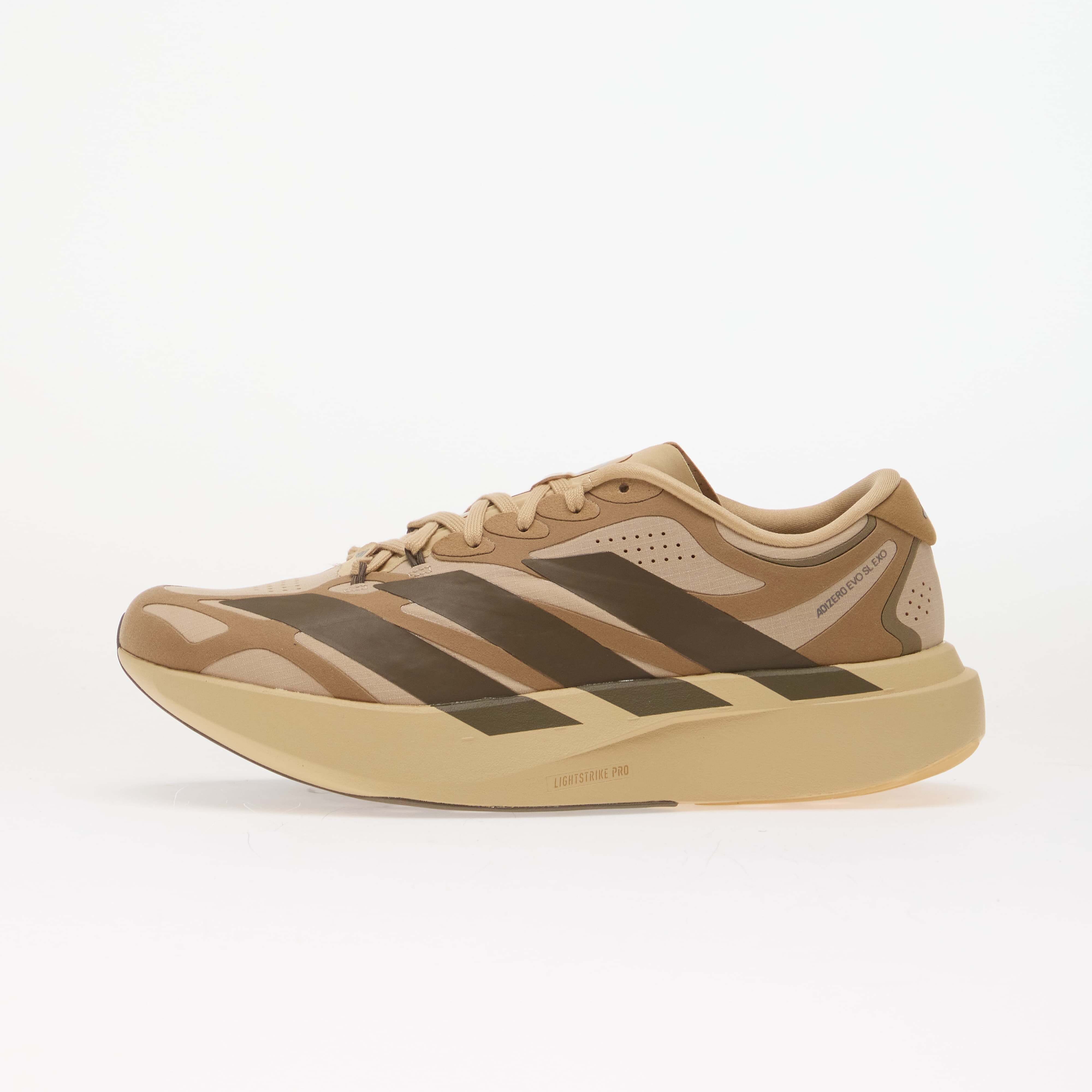 adidas Performance Обувки adidas Adizero EVO SL Exo Suede Magic Beige/ Cargo Brown/ Cardboard