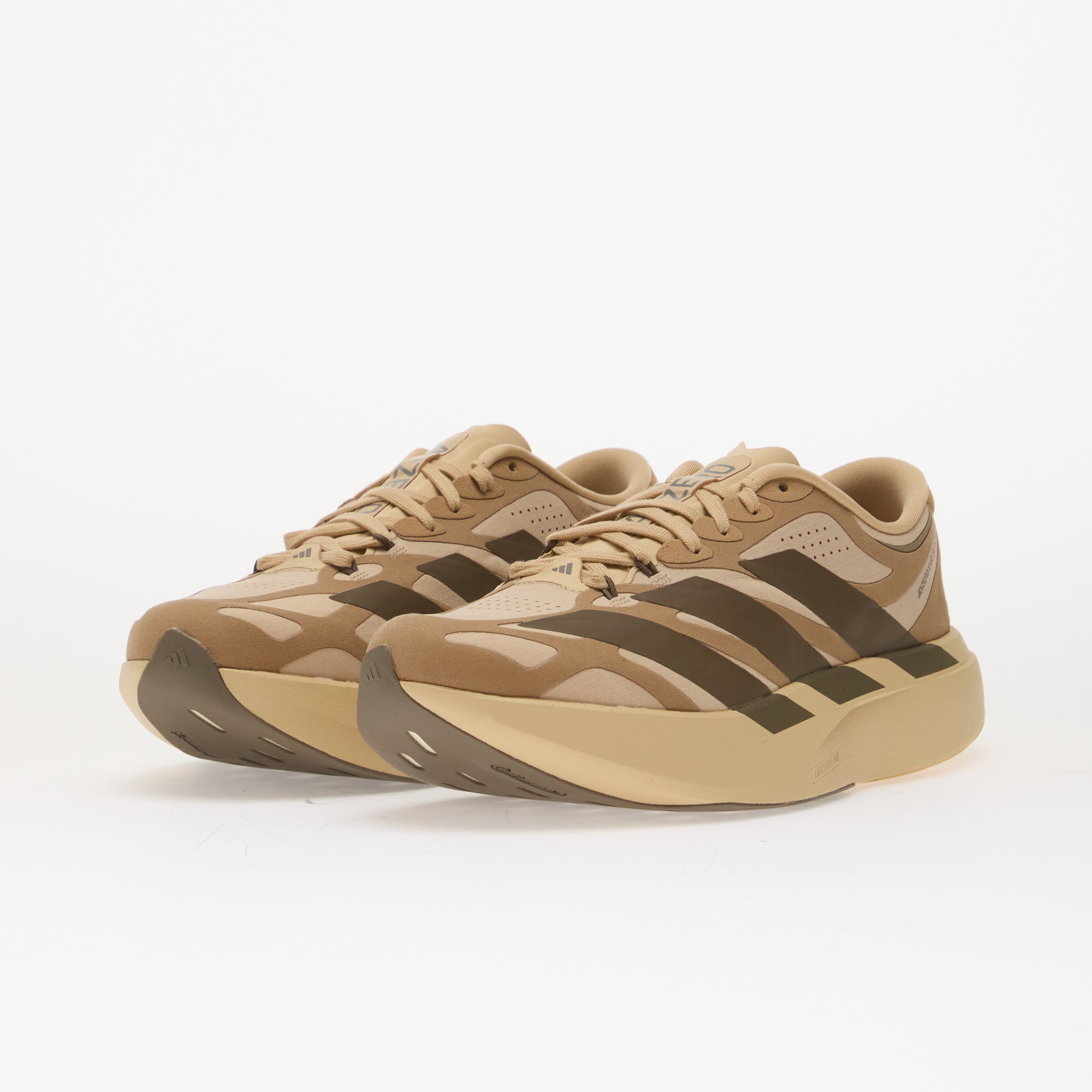 adidas Performance Обувки adidas Adizero EVO SL Exo Suede Magic Beige/ Cargo Brown/ Cardboard