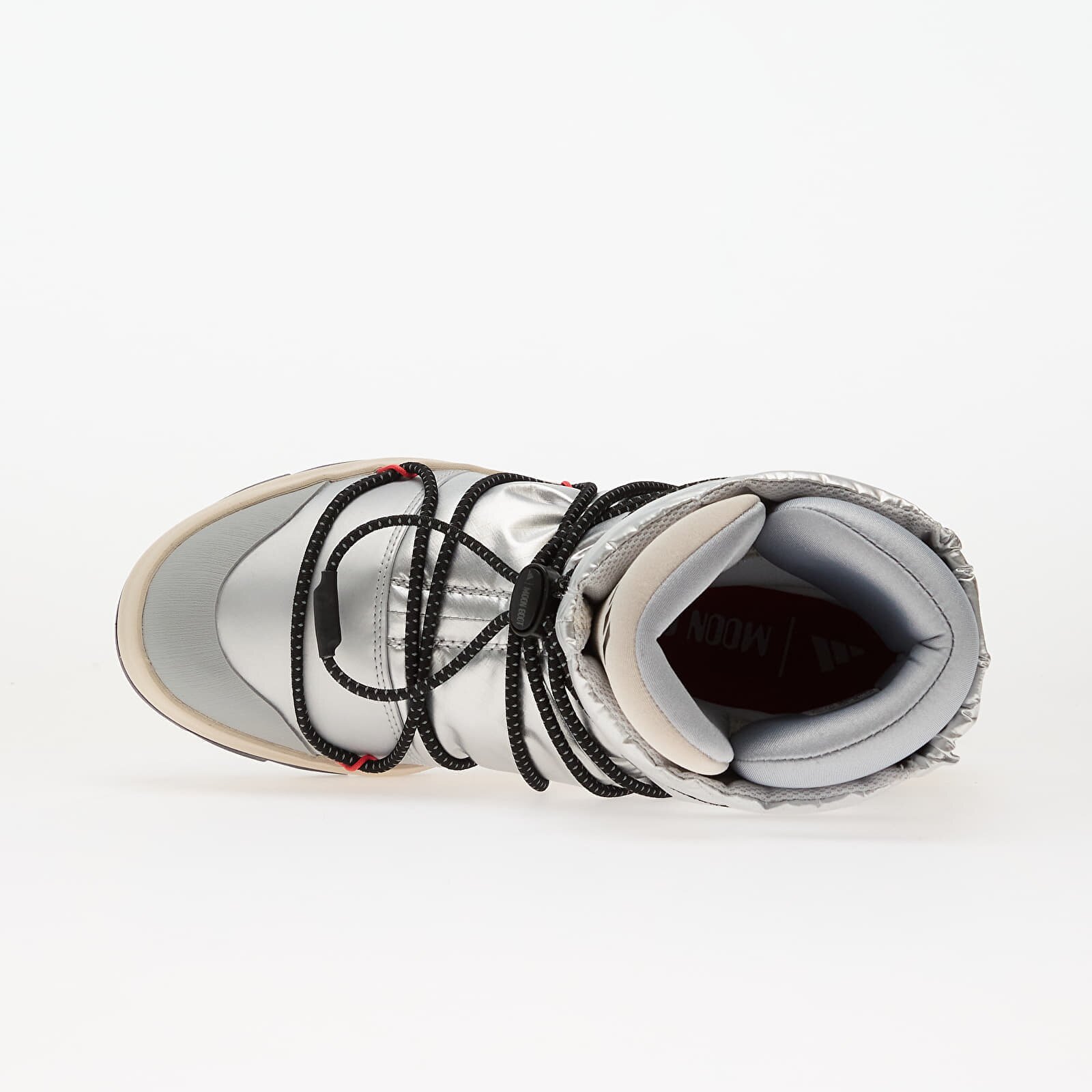 adidas Performance Обувки adidas x Moon Boot Ace Metallic Silver/ Core Black/ Lucid Red