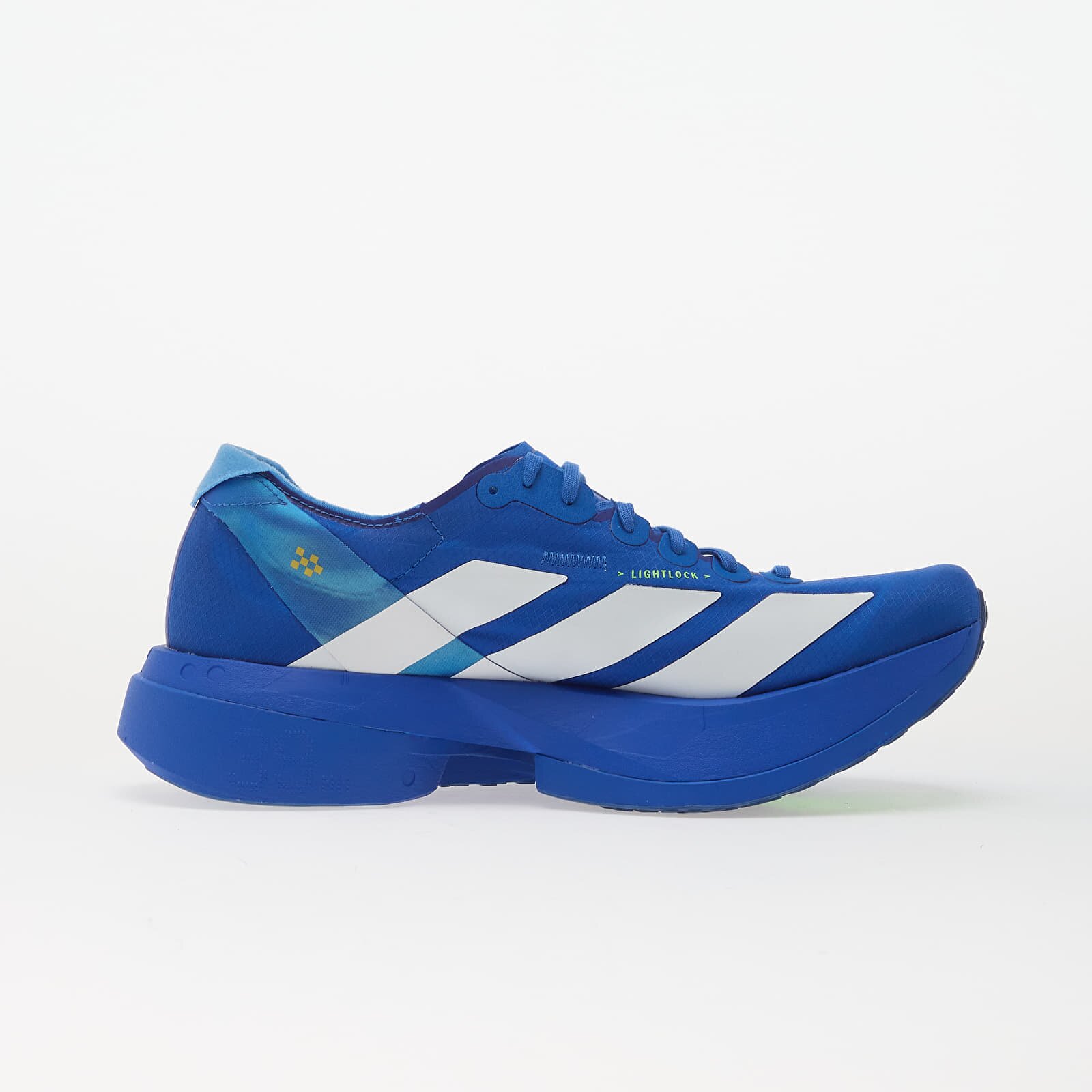 adidas Performance Сникърси adidas Adizero Adios Pro 4 Blue/ Ftwr White/ Lime Burst