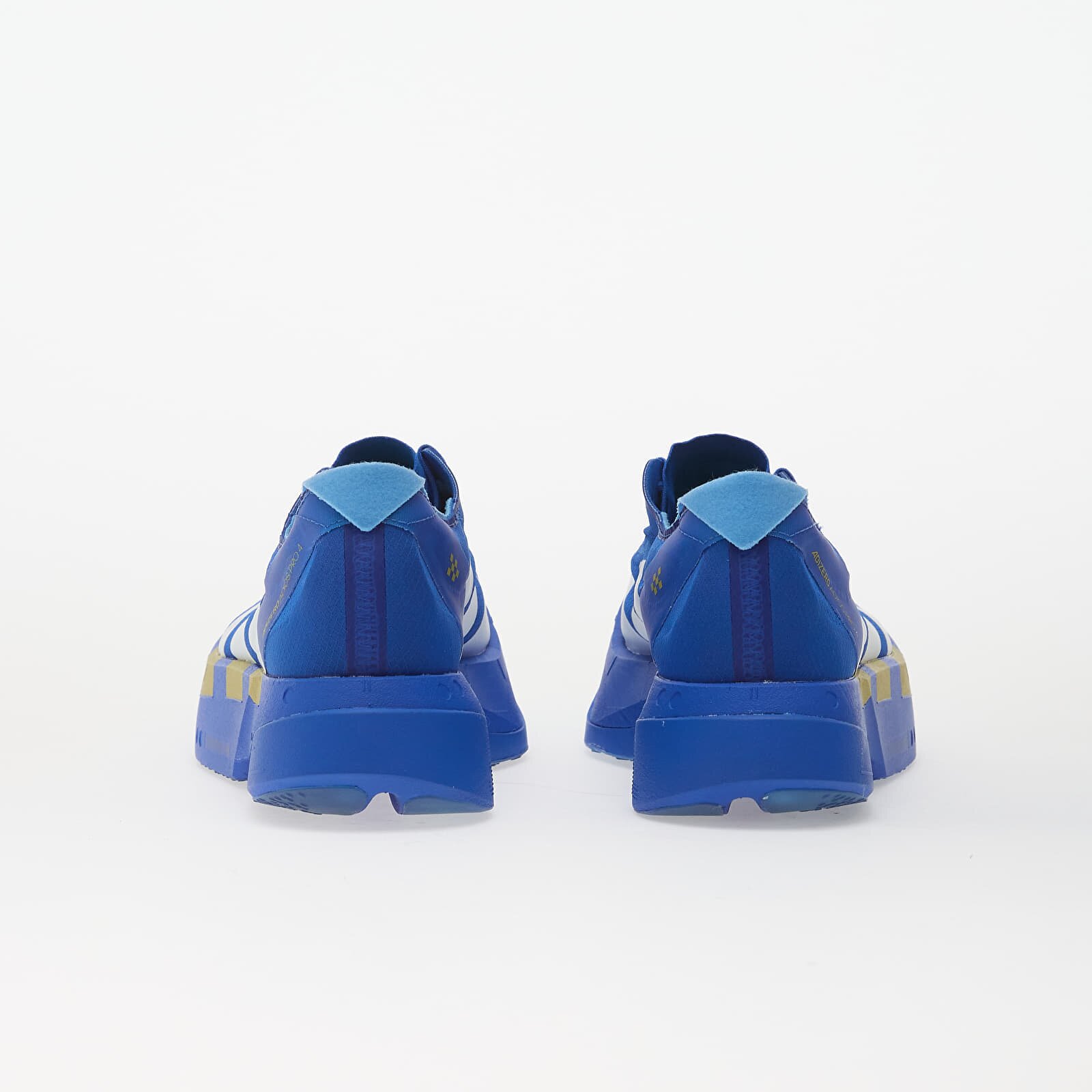 adidas Performance Сникърси adidas Adizero Adios Pro 4 Blue/ Ftwr White/ Lime Burst