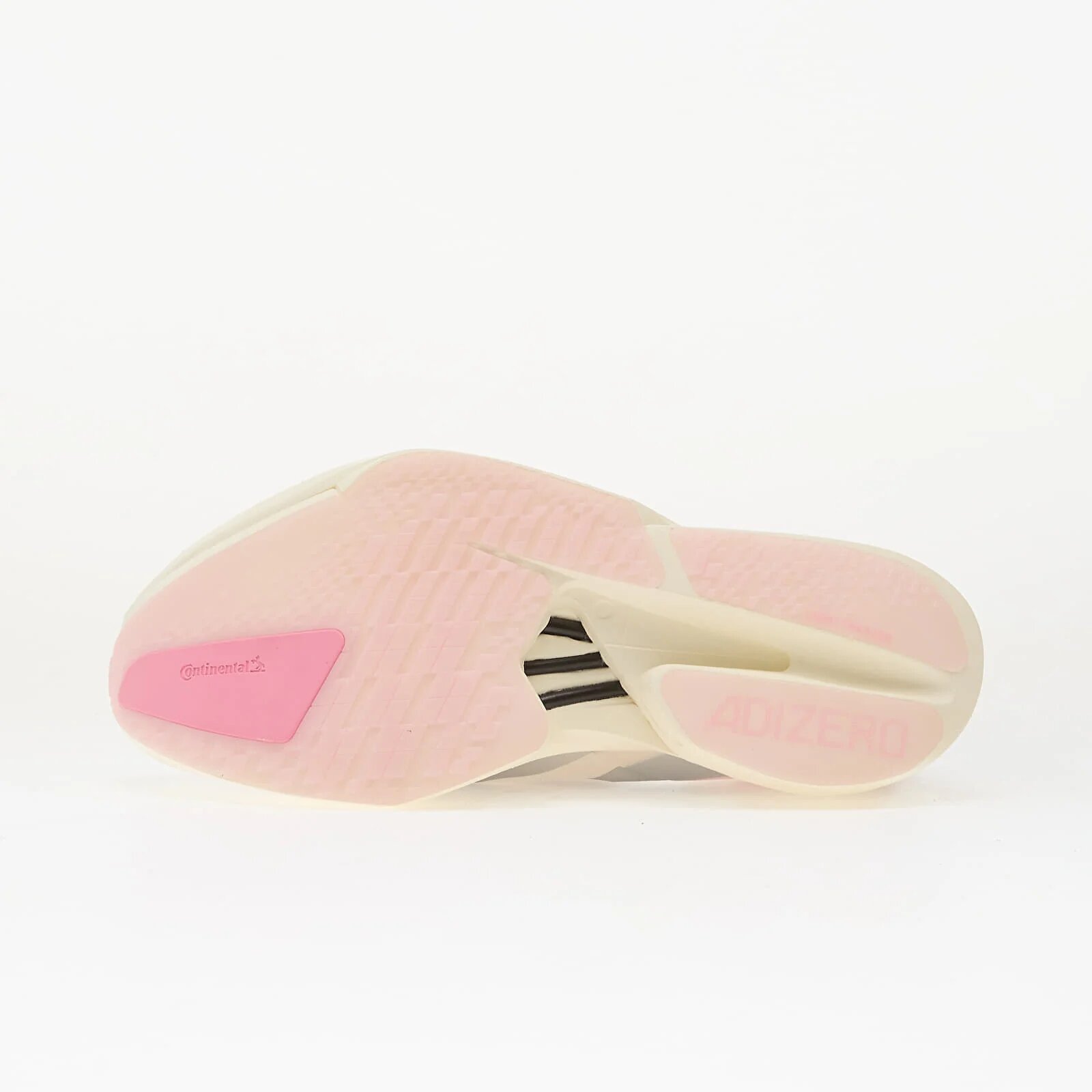 adidas Performance Сникърси adidas Adizero Adios Pro 4 Core White/ Silver Met./ Clear Pink