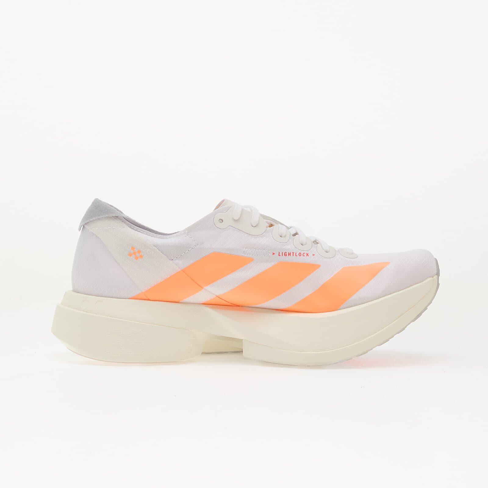 adidas Performance Сникърси adidas Adizero Adios Pro 4 Ftwr White/ Beam Orange/ Lucid Red