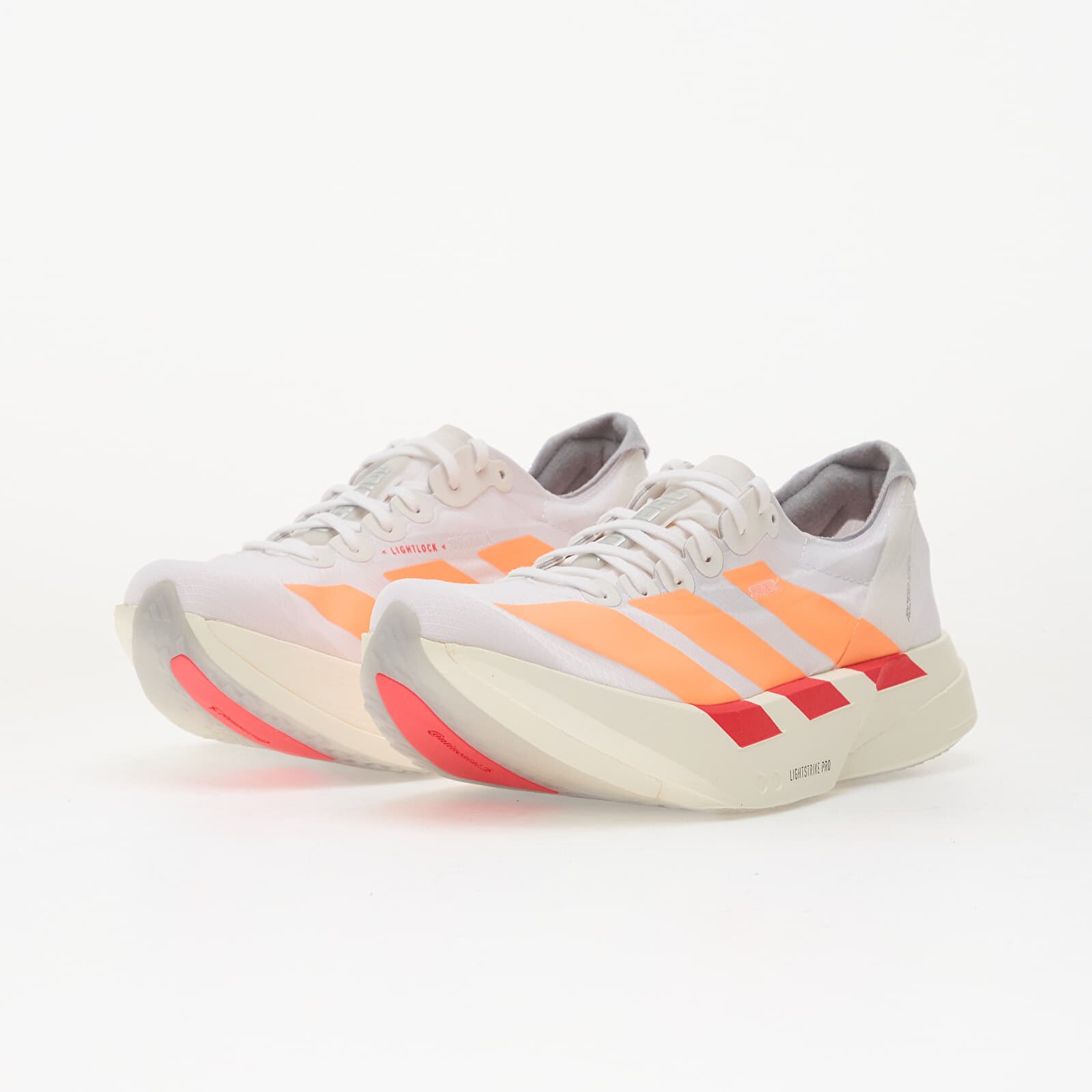 adidas Performance Сникърси adidas Adizero Adios Pro 4 Ftwr White/ Beam Orange/ Lucid Red