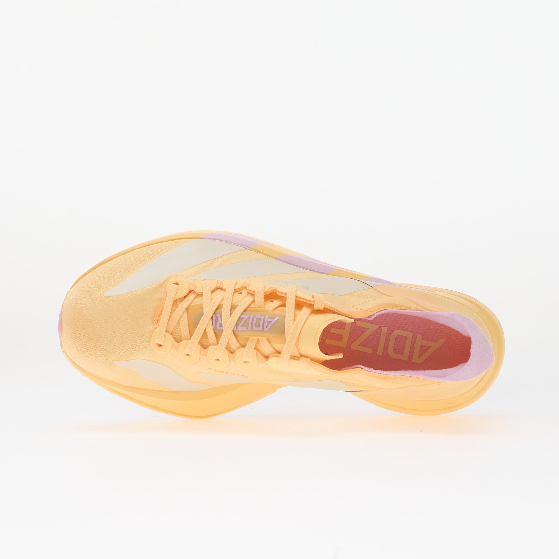adidas Performance Сникърси adidas Adizero Adios Pro 4 Ice Tangerine/ Ice Gold Met./ Bliss Lilac