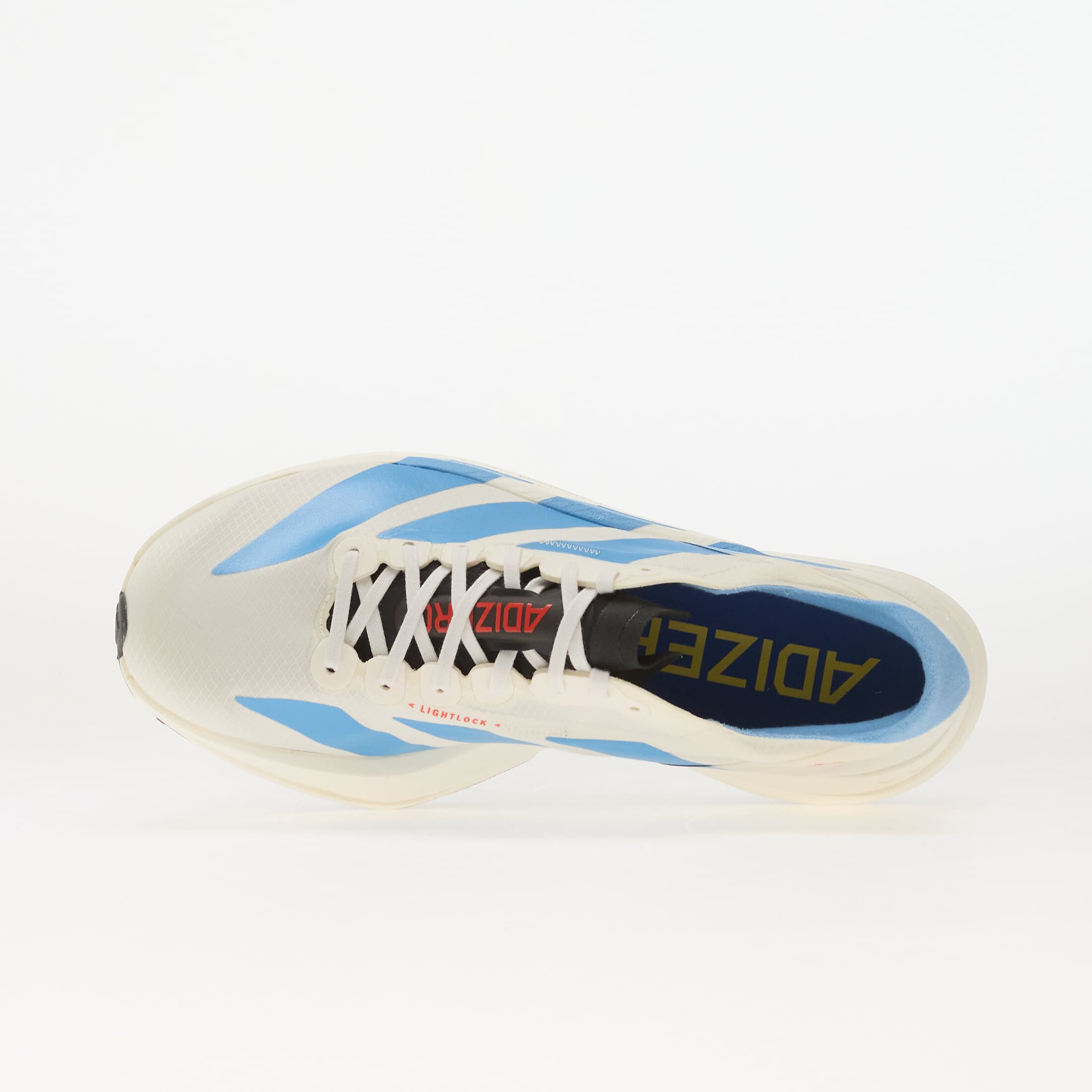 adidas Performance Сникърси adidas ADIZERO Adios Pro 4 Running Off White/ Light Blue/ Bright Red