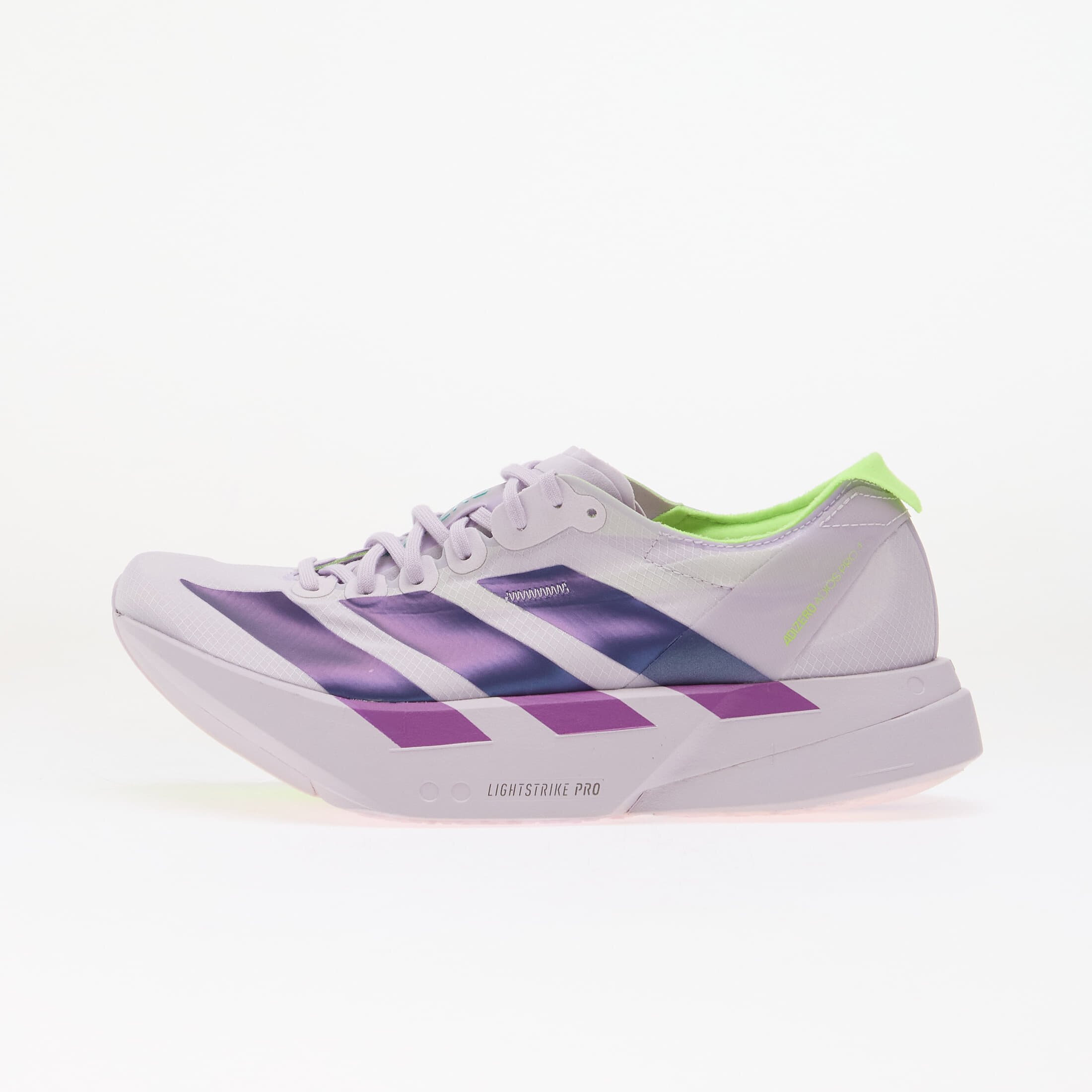 adidas Performance Сникърси adidas ADIZERO Adios Pro 4 Running Purple Tint/ Solar Purple/ Signal Green