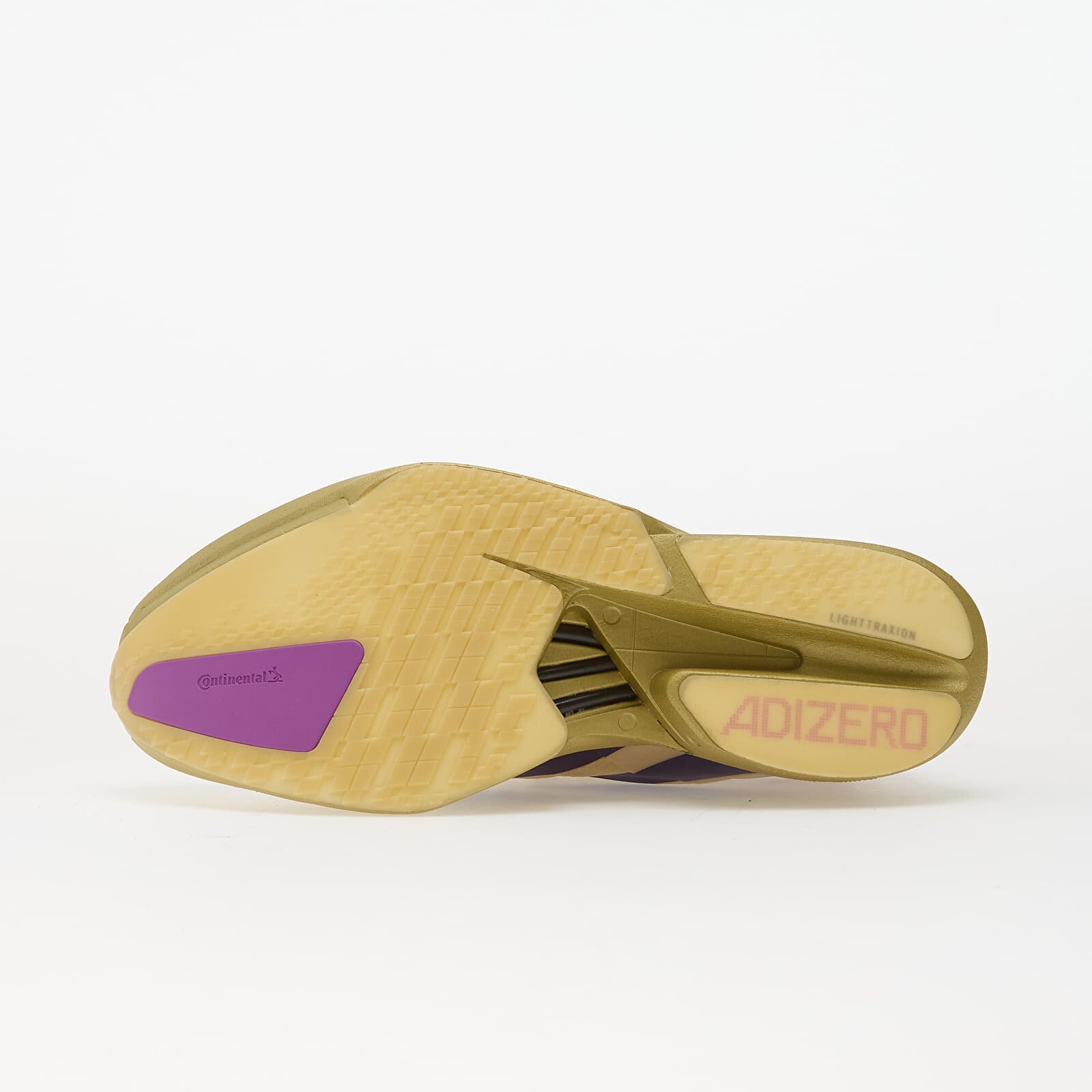adidas Performance Сникърси adidas Adizero Adios Pro 4 Sand/ Rich Purple/ Gold Met.