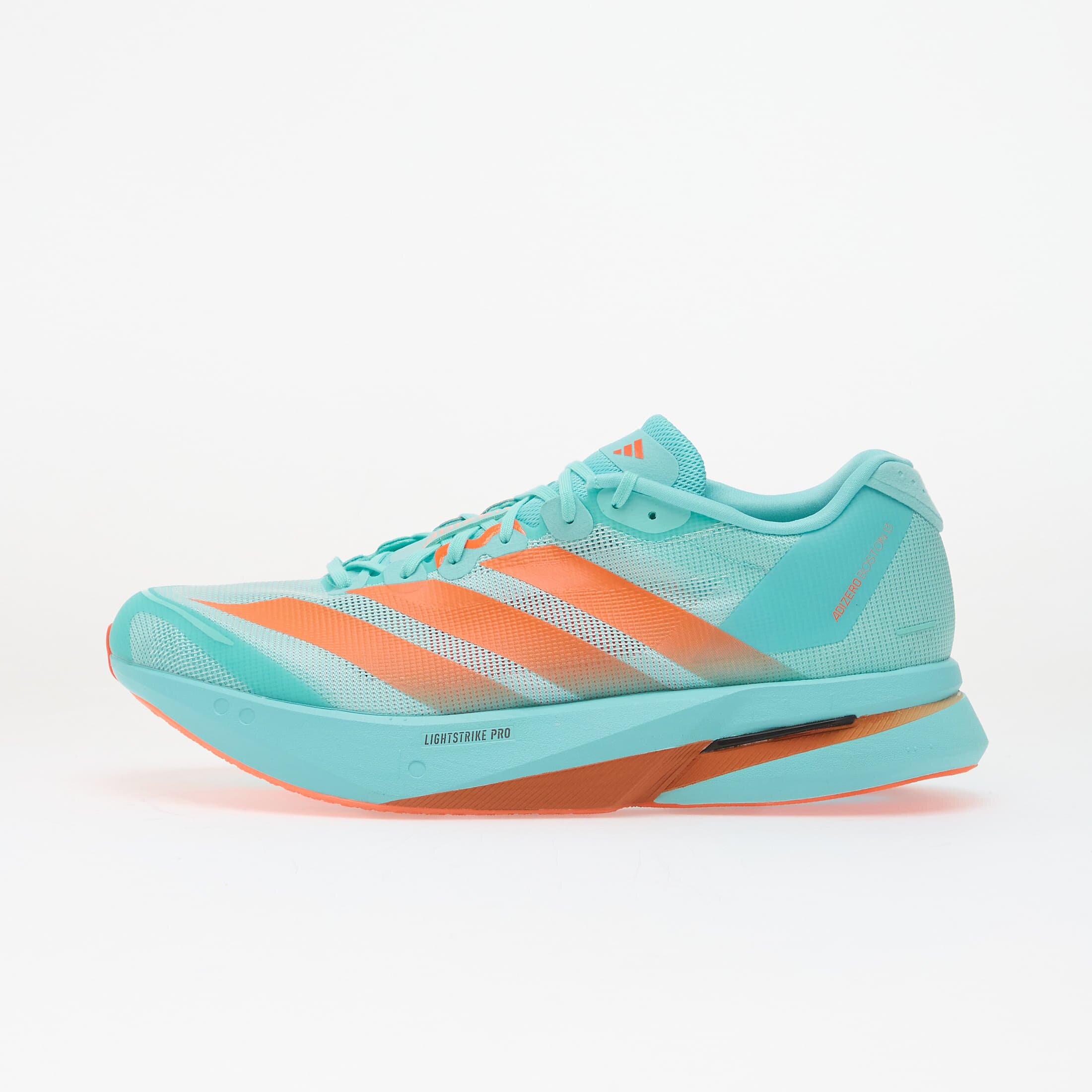 adidas Performance Сникърси adidas Adizero Boston 13 LIGHTSTRIKEPRO Flash Aqua/ Impact Orange/ Iron Met.
