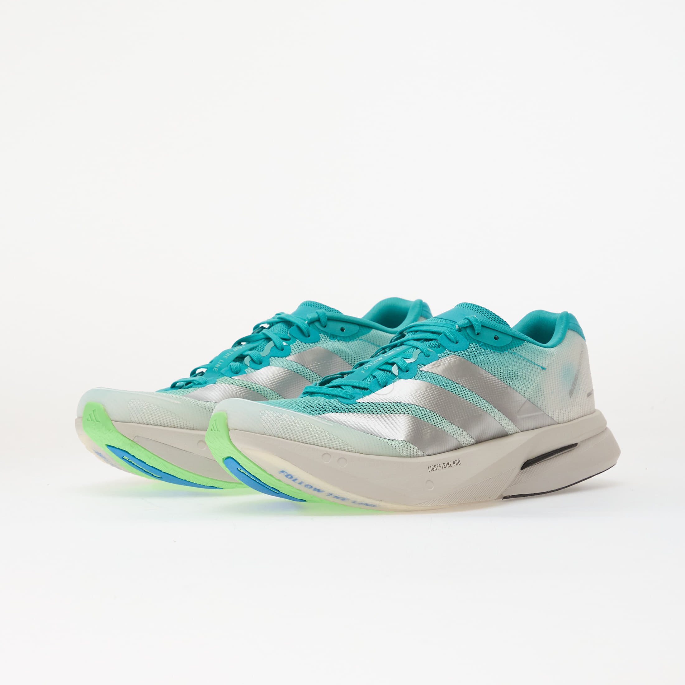 adidas Performance Сникърси adidas ADIZERO Boston 13 Running Hi-Res Aqua/ Matte Silver/ Grey One