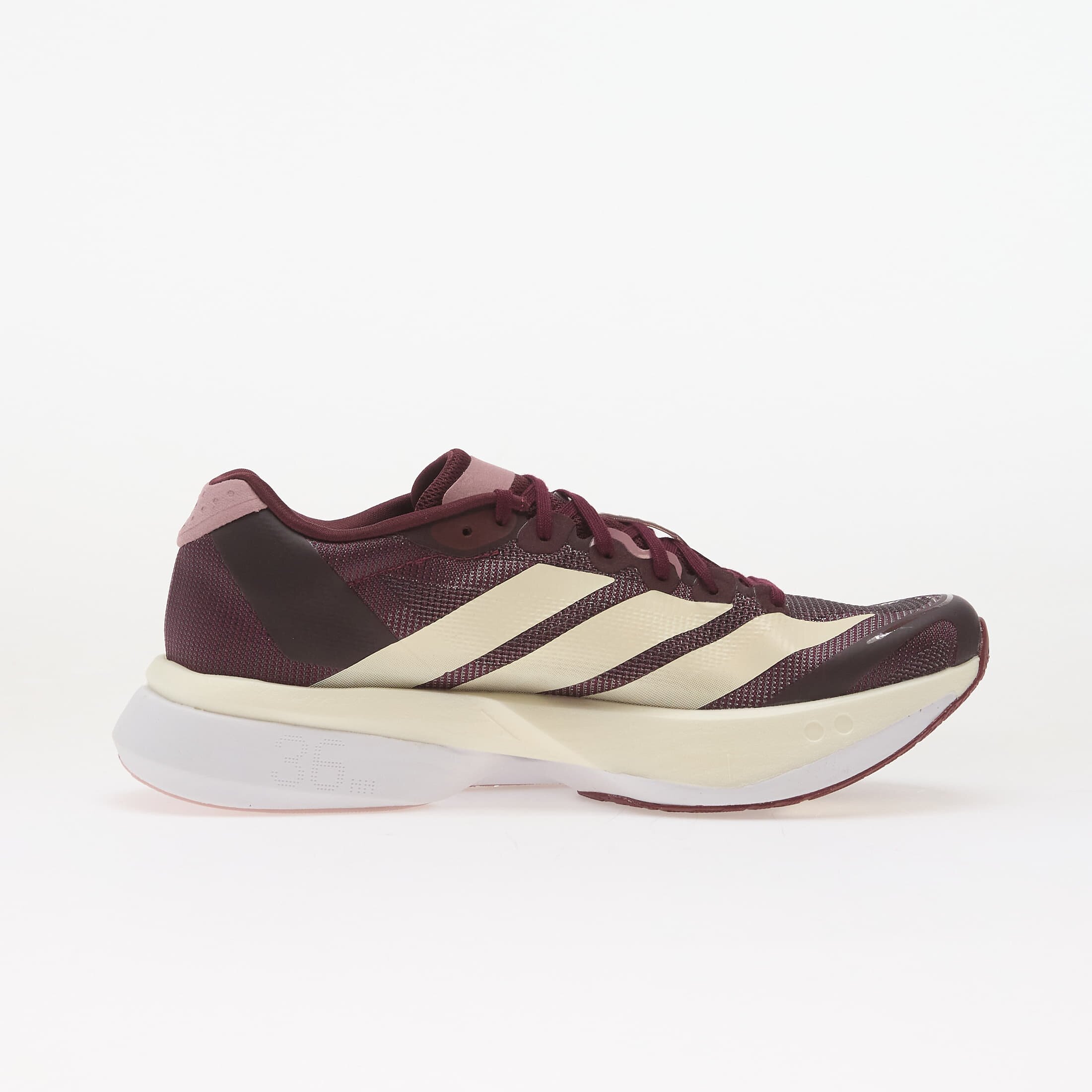 adidas Performance Сникърси adidas Adizero Boston 13 W Maroon/ Wonder White/ Magic Mauve