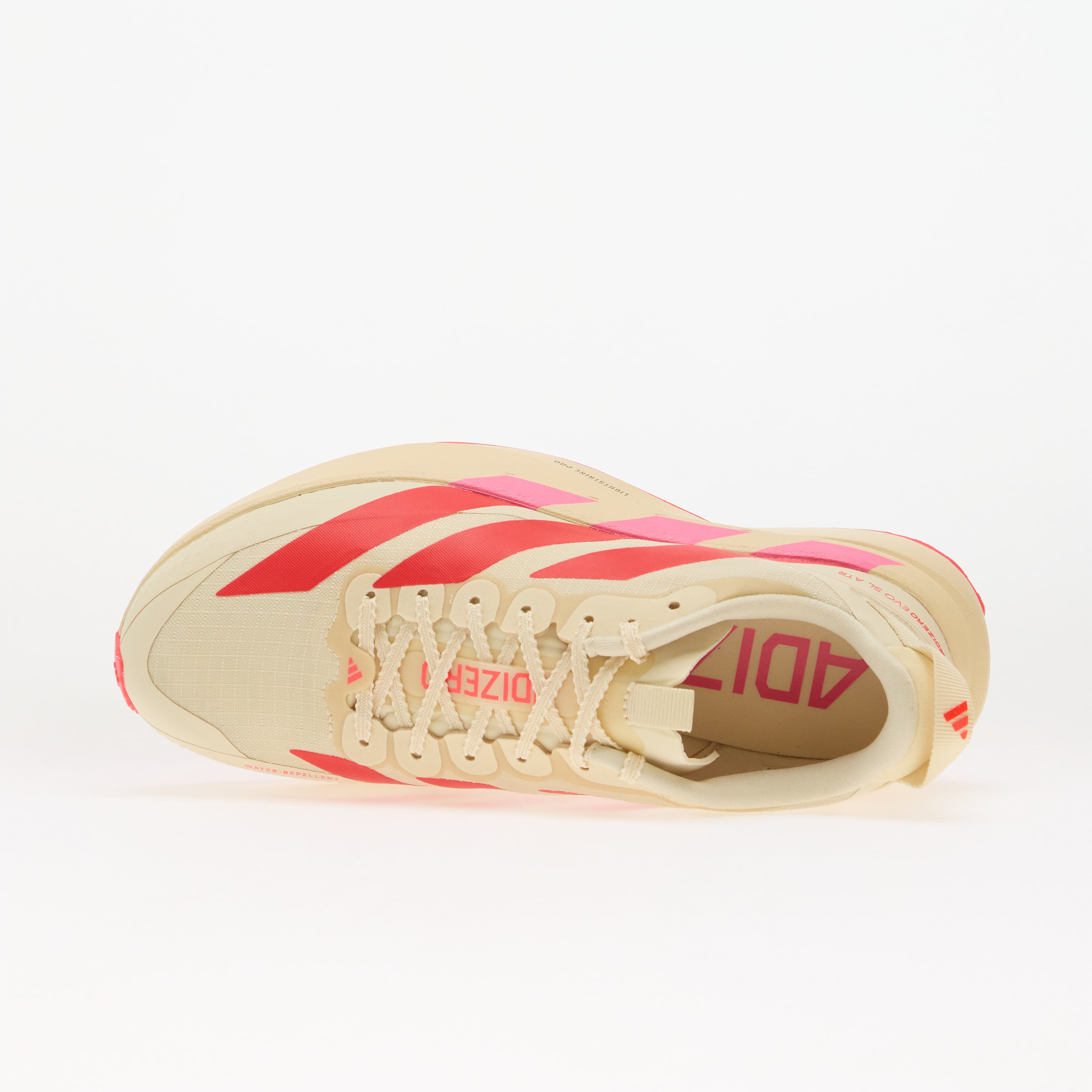 adidas Performance Сникърси adidas Adizero EVO SL ATR Warm Vanilla/ Lucid Red/ Lucid Pink
