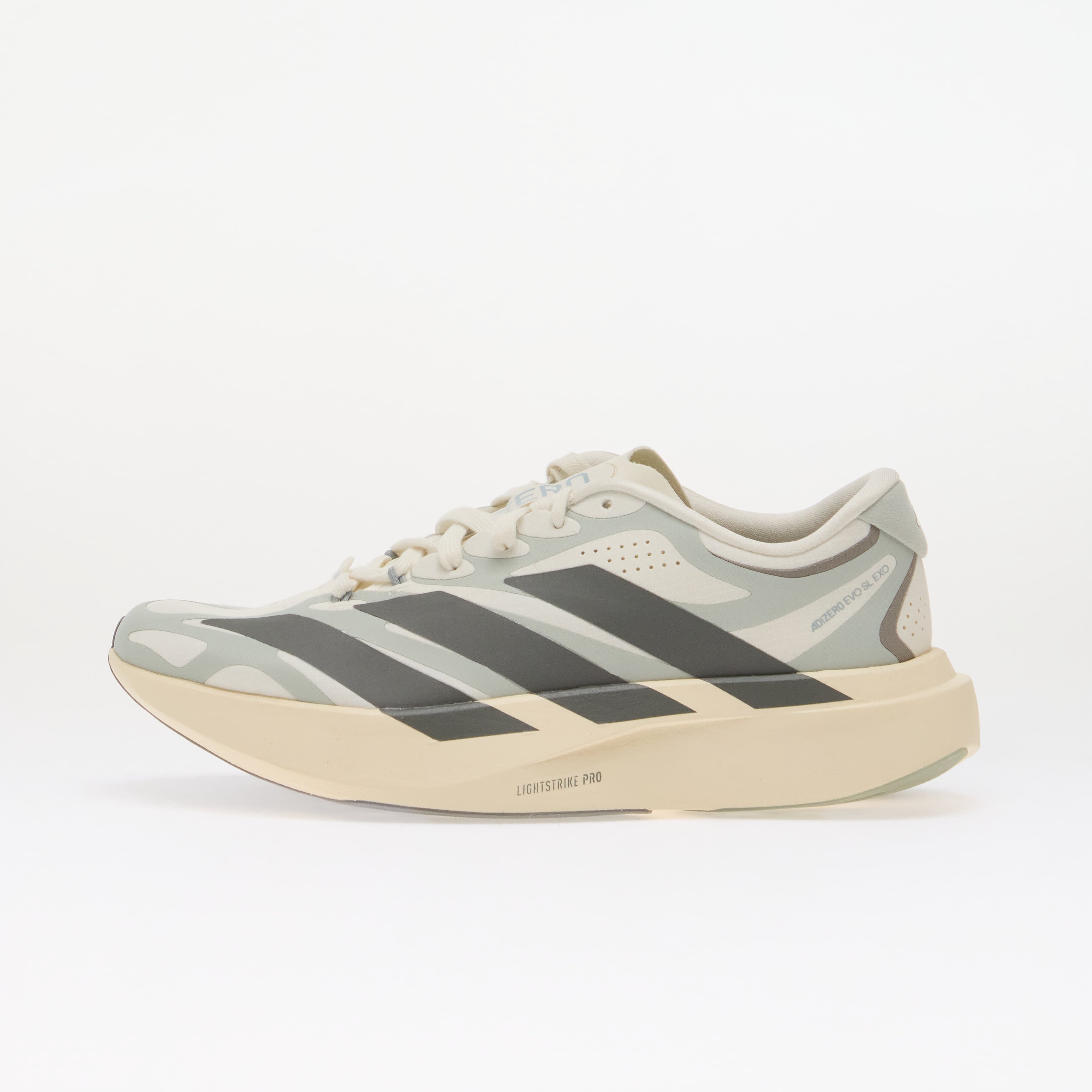 adidas Performance Сникърси adidas ADIZERO EVO SL Exo LIGHTSTRIKEPRO Running Cloud White/ Grey Four/ Wonder Silver