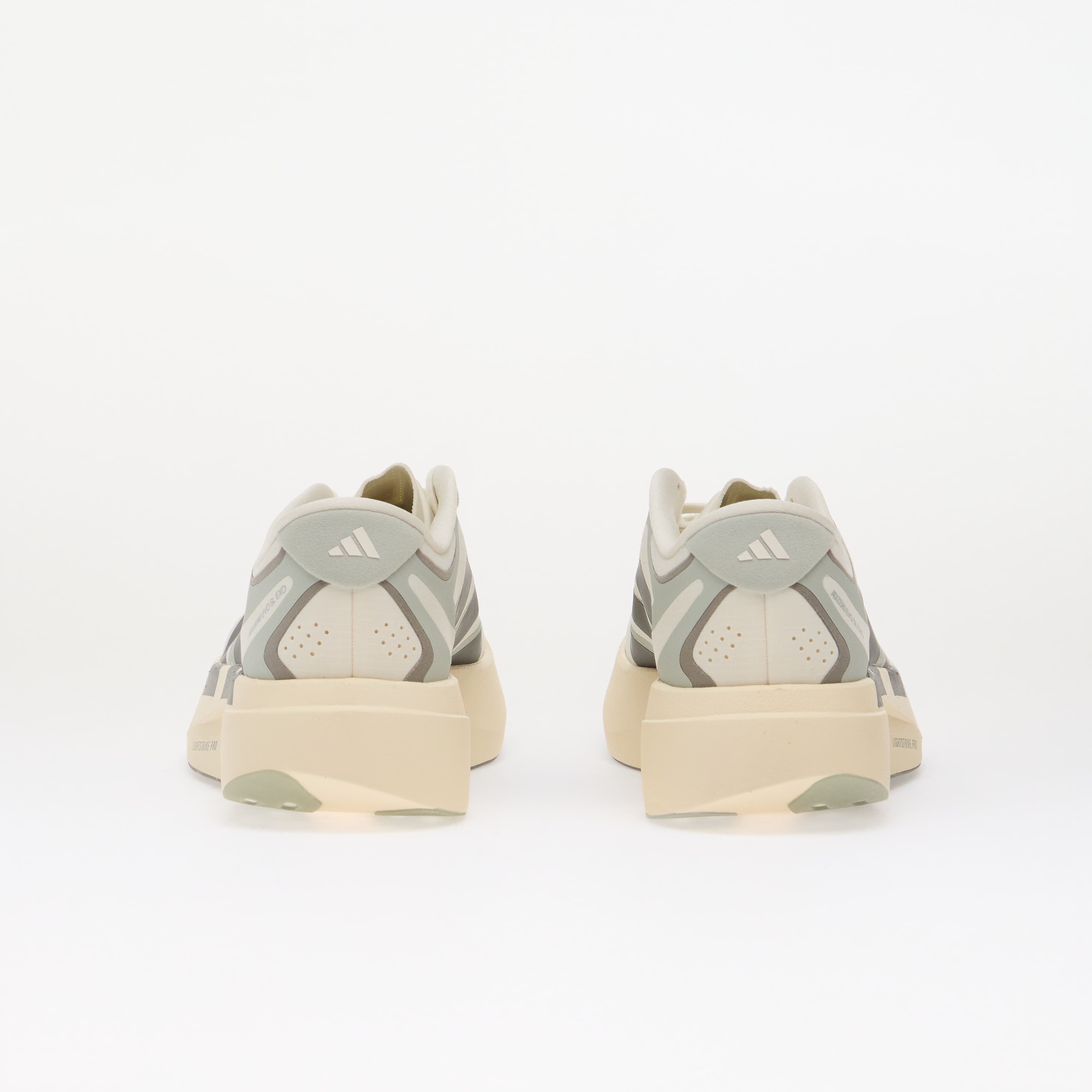 adidas Performance Сникърси adidas ADIZERO EVO SL Exo LIGHTSTRIKEPRO Running Cloud White/ Grey Four/ Wonder Silver