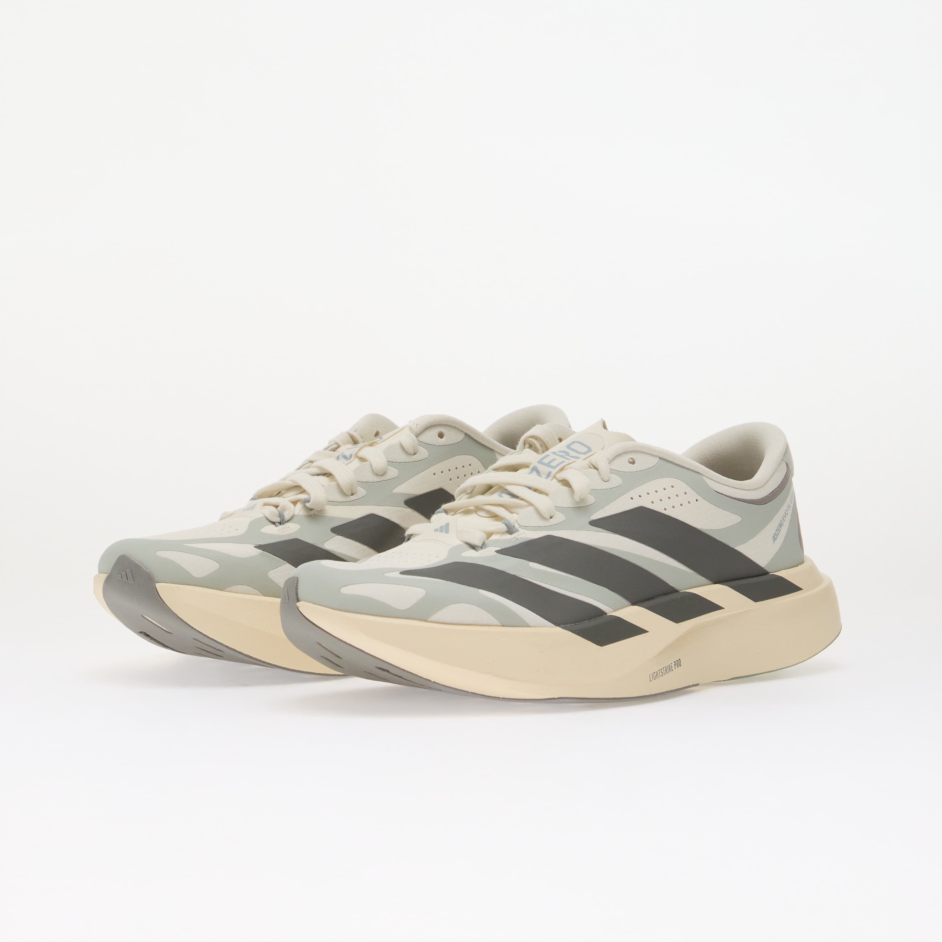 adidas Performance Сникърси adidas ADIZERO EVO SL Exo LIGHTSTRIKEPRO Running Cloud White/ Grey Four/ Wonder Silver