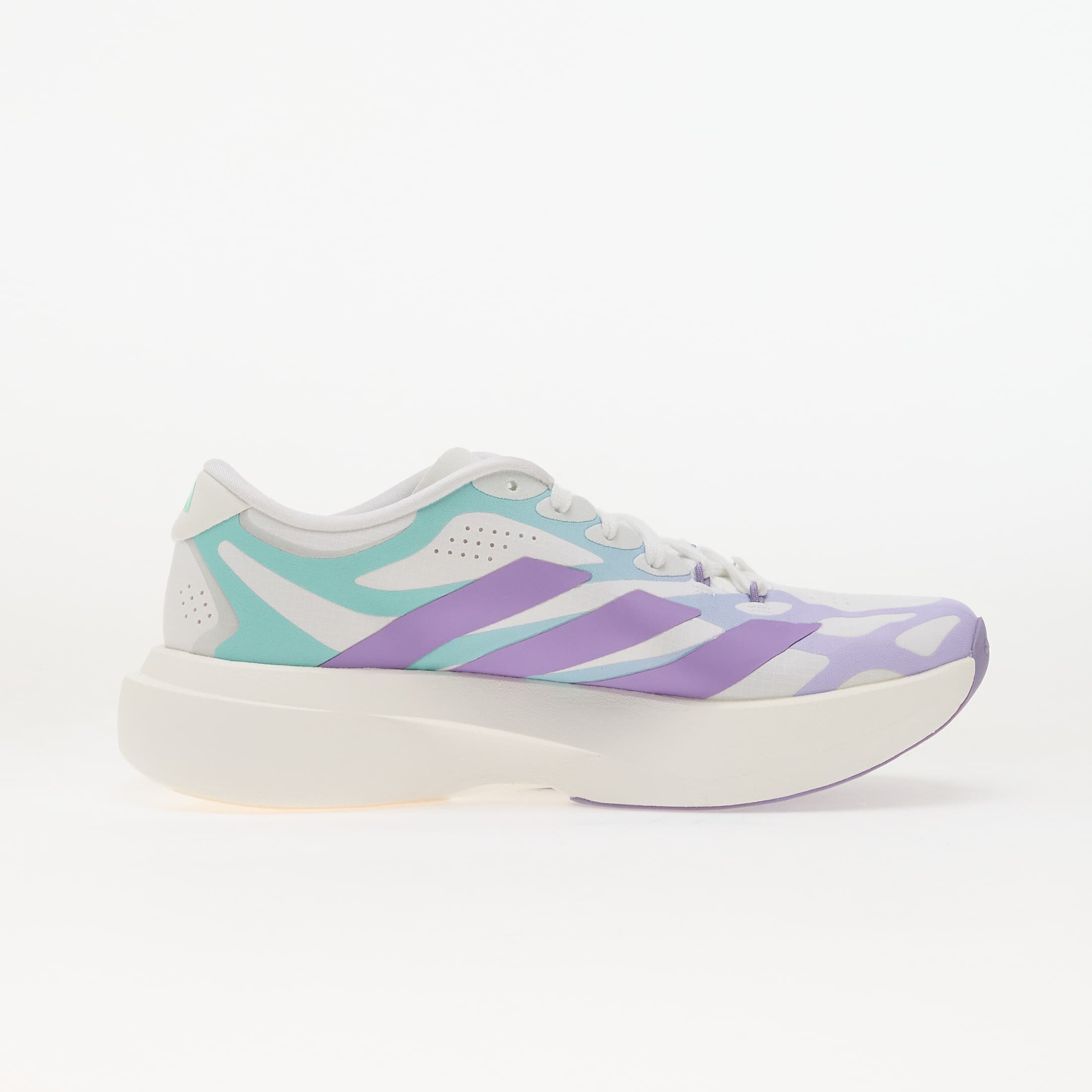adidas Performance Сникърси adidas ADIZERO EVO SL Exo LIGHTSTRIKEPRO Running Ftwr White/ Violet Fusion/ Pulse Mint