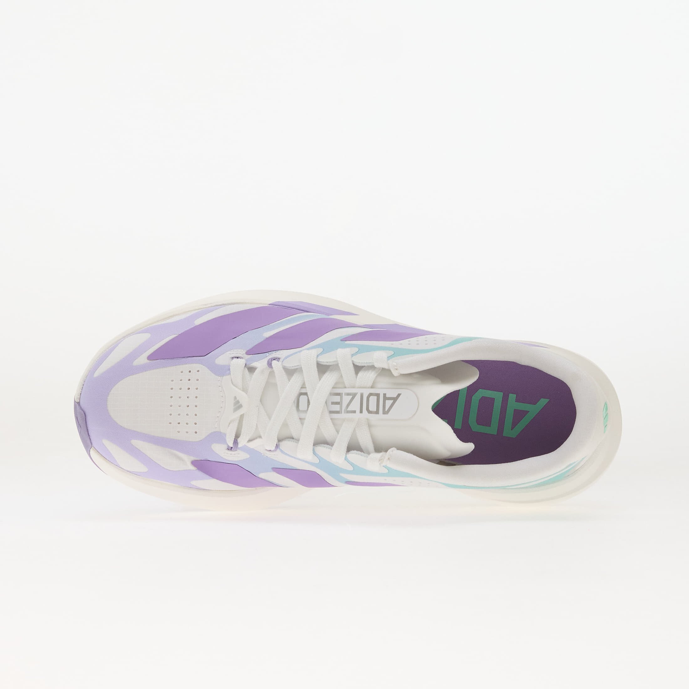 adidas Performance Сникърси adidas ADIZERO EVO SL Exo LIGHTSTRIKEPRO Running Ftwr White/ Violet Fusion/ Pulse Mint