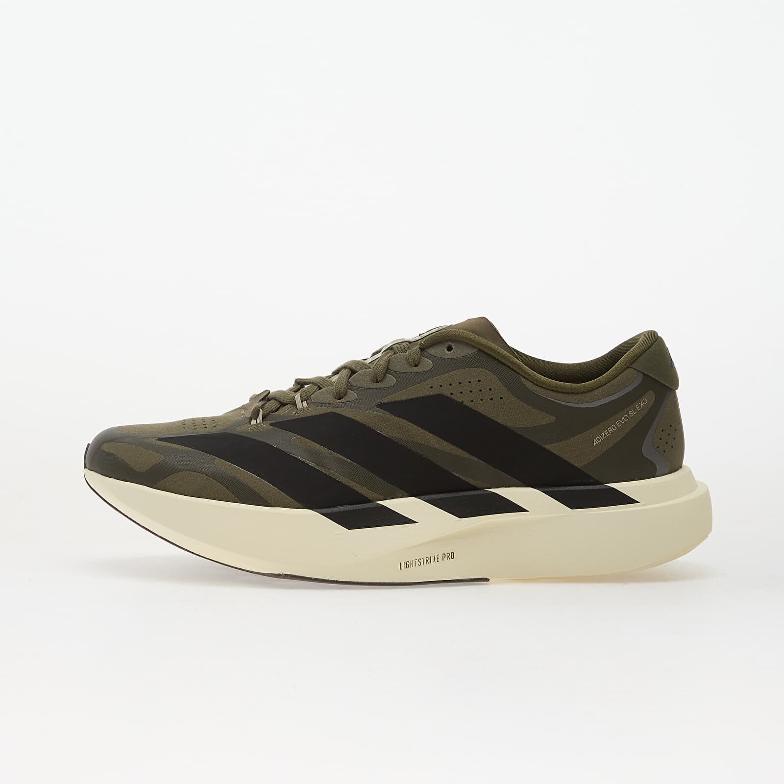 adidas Performance Сникърси adidas Adizero Evo Sl Exo Olive Strata/ Shadow Olive/ Iron Met.