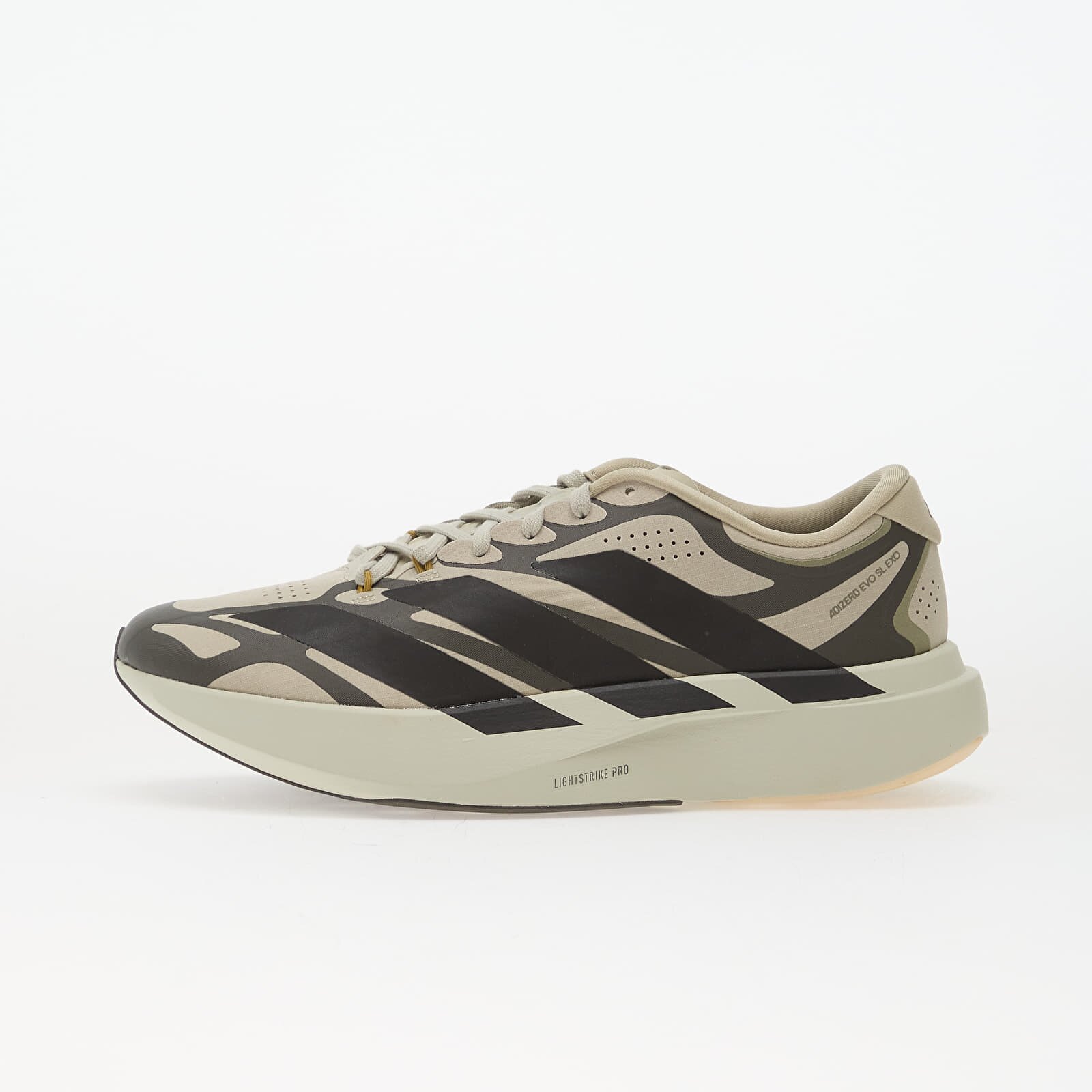 adidas Performance Сникърси adidas Adizero Evo SL Exo Putty Grey/ Utility Black/ Iron Met.