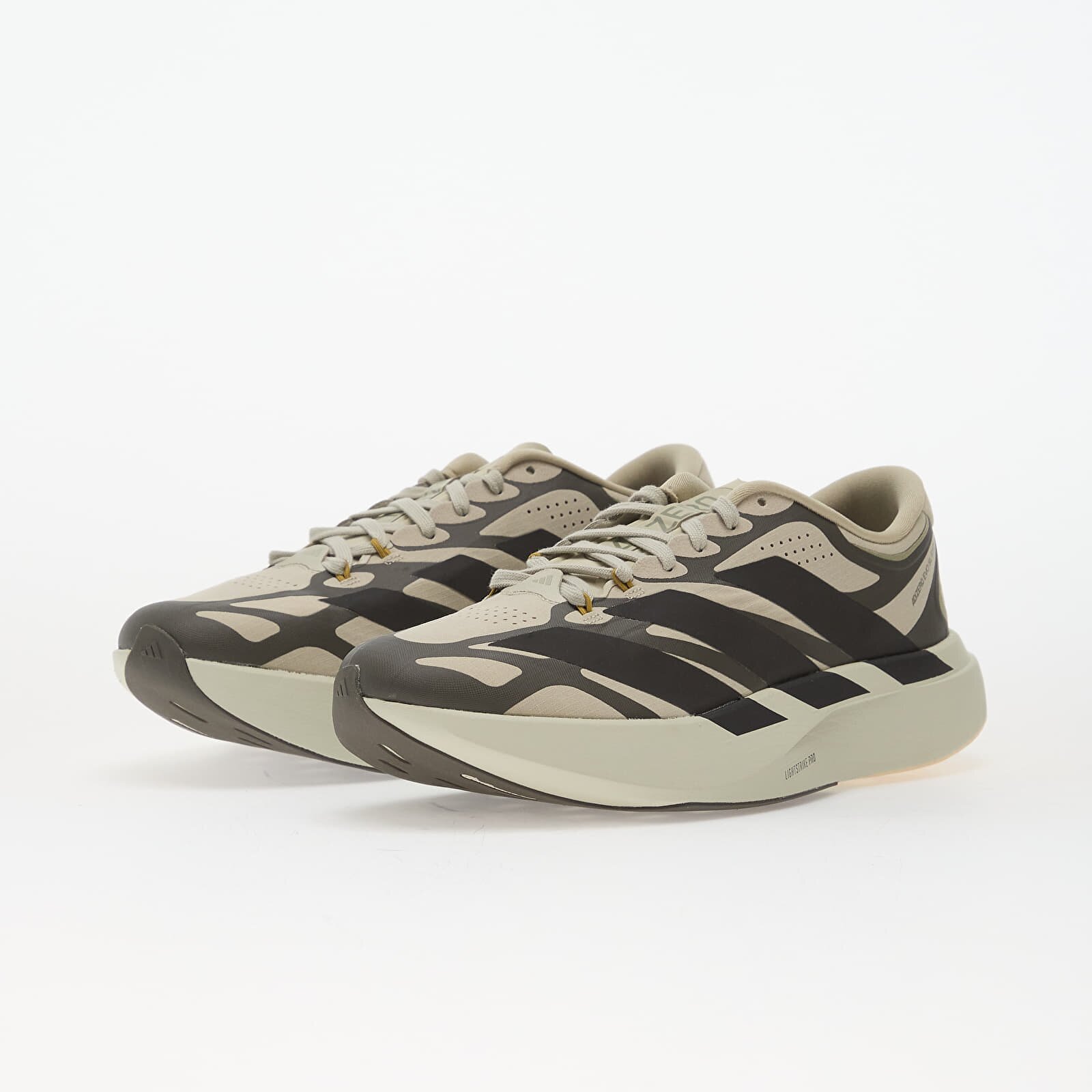 adidas Performance Сникърси adidas Adizero Evo SL Exo Putty Grey/ Utility Black/ Iron Met.