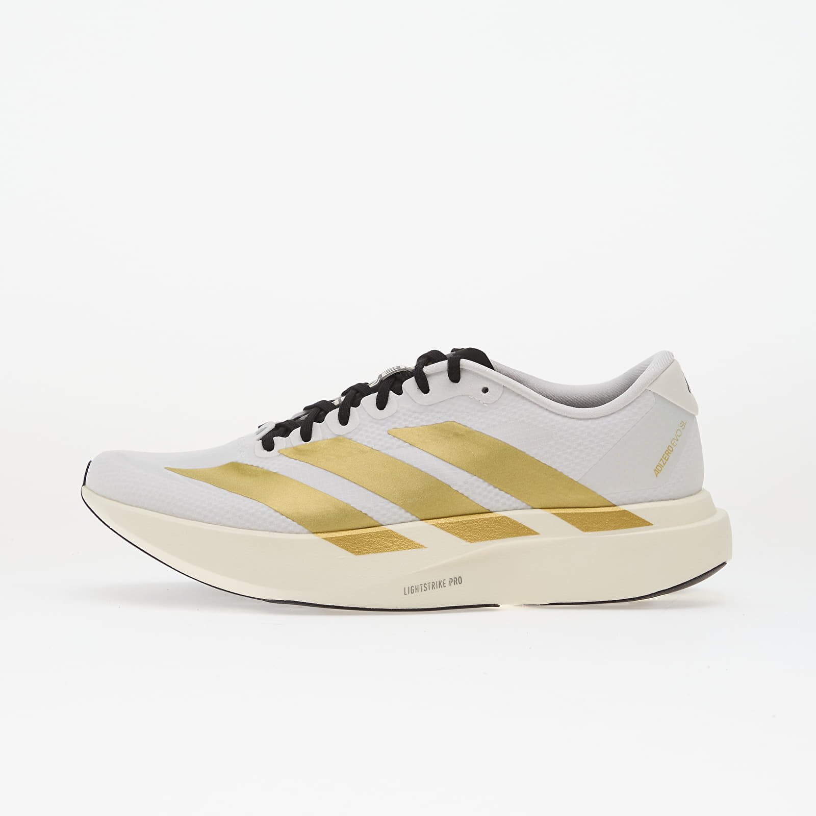 adidas Performance Сникърси adidas Adizero Evo SL Ftwr White/ Matte Gold/ Core Black