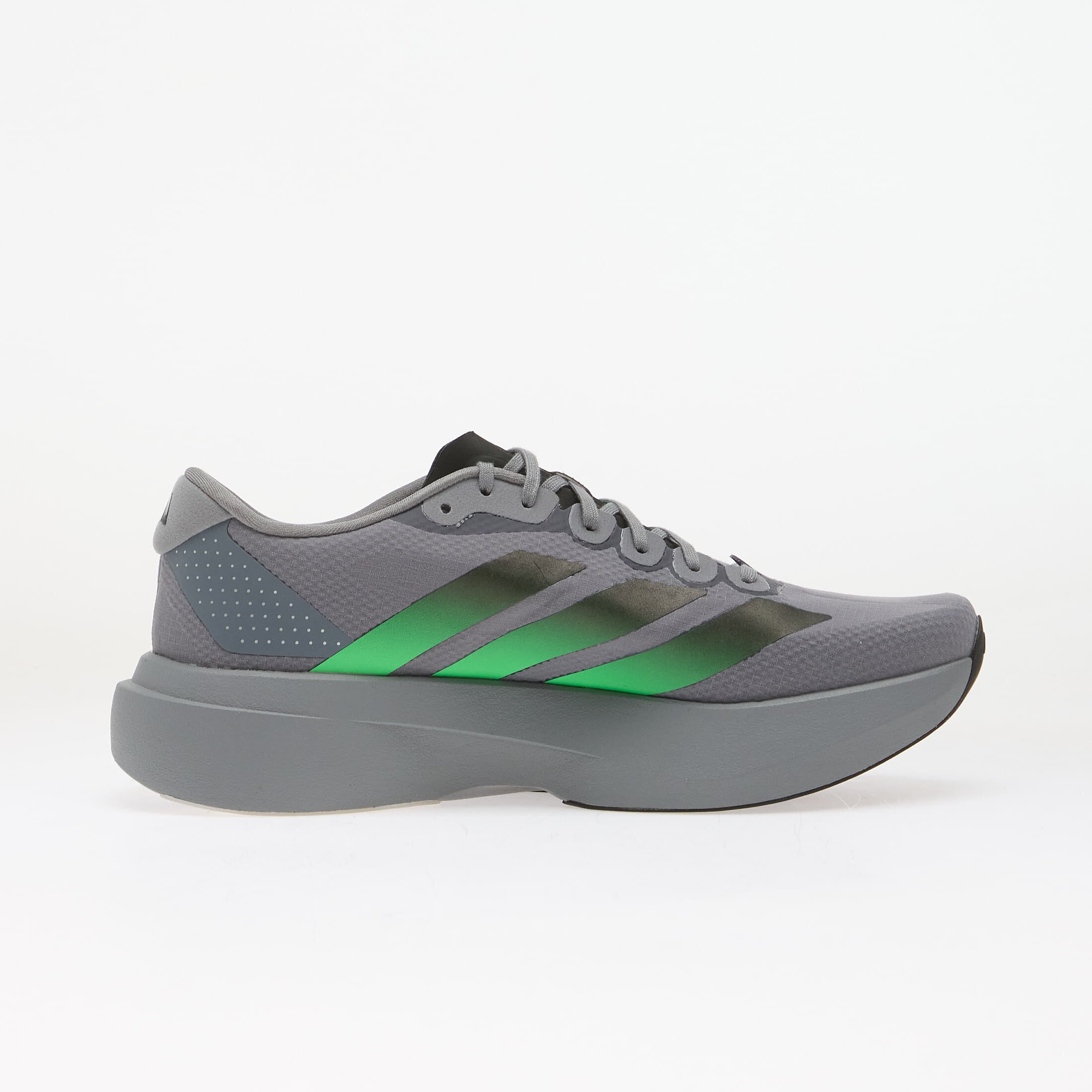 adidas Performance Сникърси adidas Adizero Evo SL Grey/ Screaming Green/ Carbon