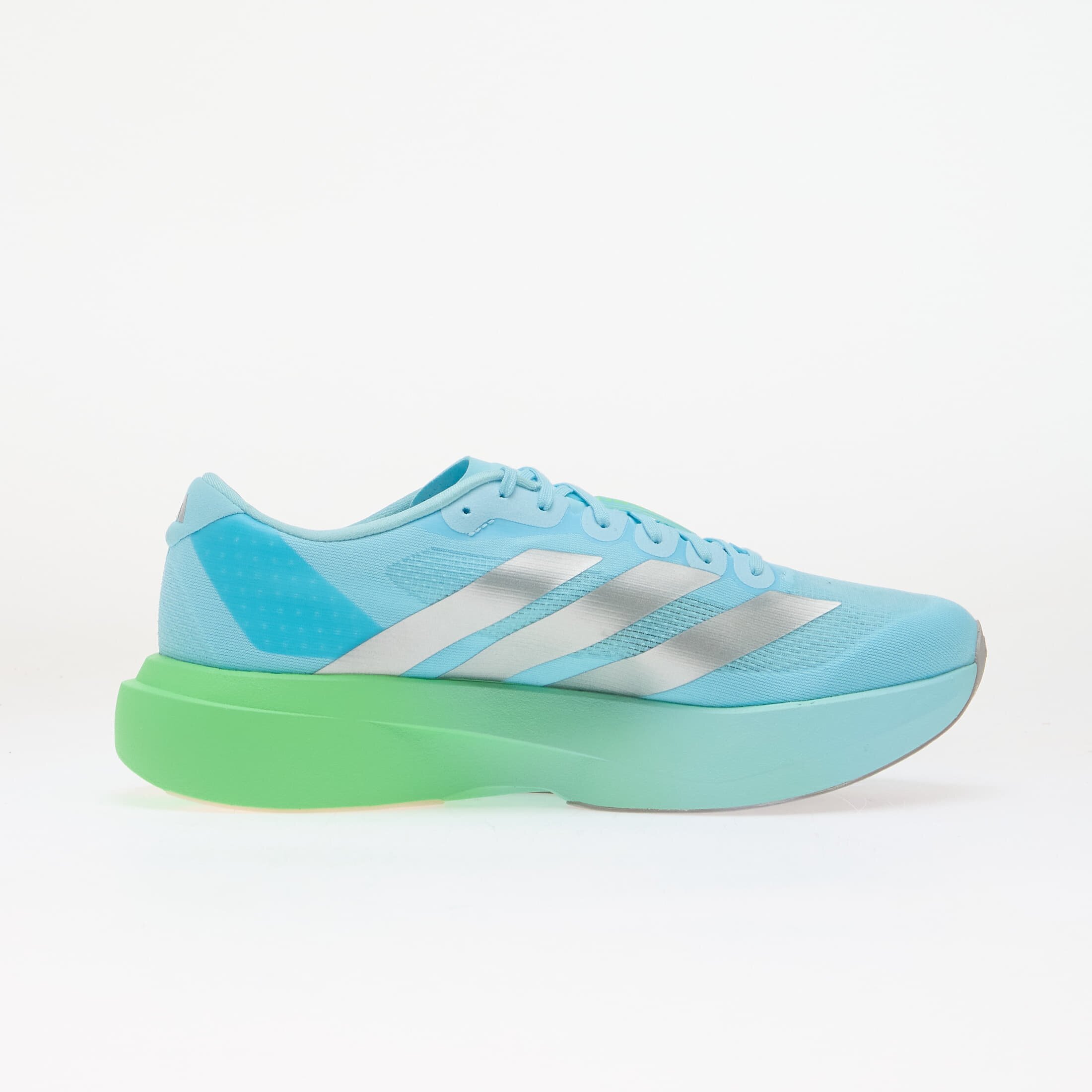 adidas Performance Сникърси adidas Adizero EVO SL LIGHTSTRIKEPRO Bliss Blue/ Silver Met./ Screaming Green