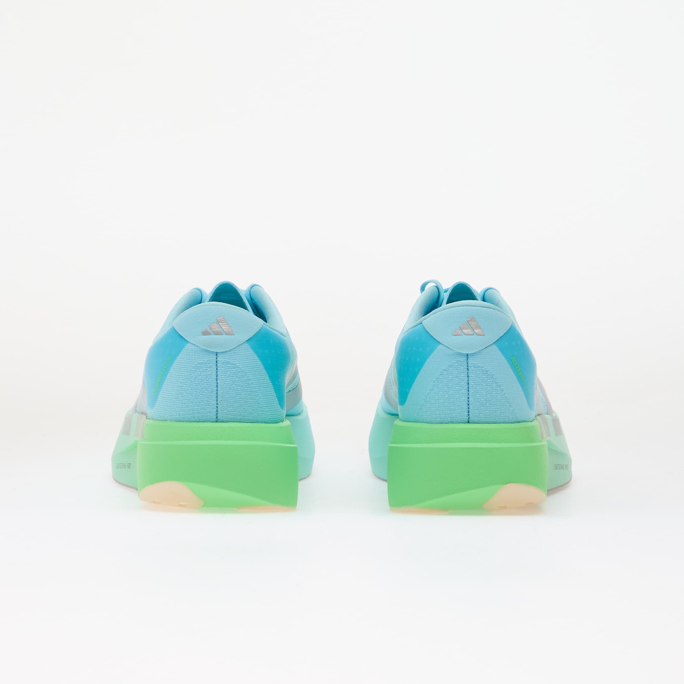 adidas Performance Сникърси adidas Adizero EVO SL LIGHTSTRIKEPRO Bliss Blue/ Silver Met./ Screaming Green