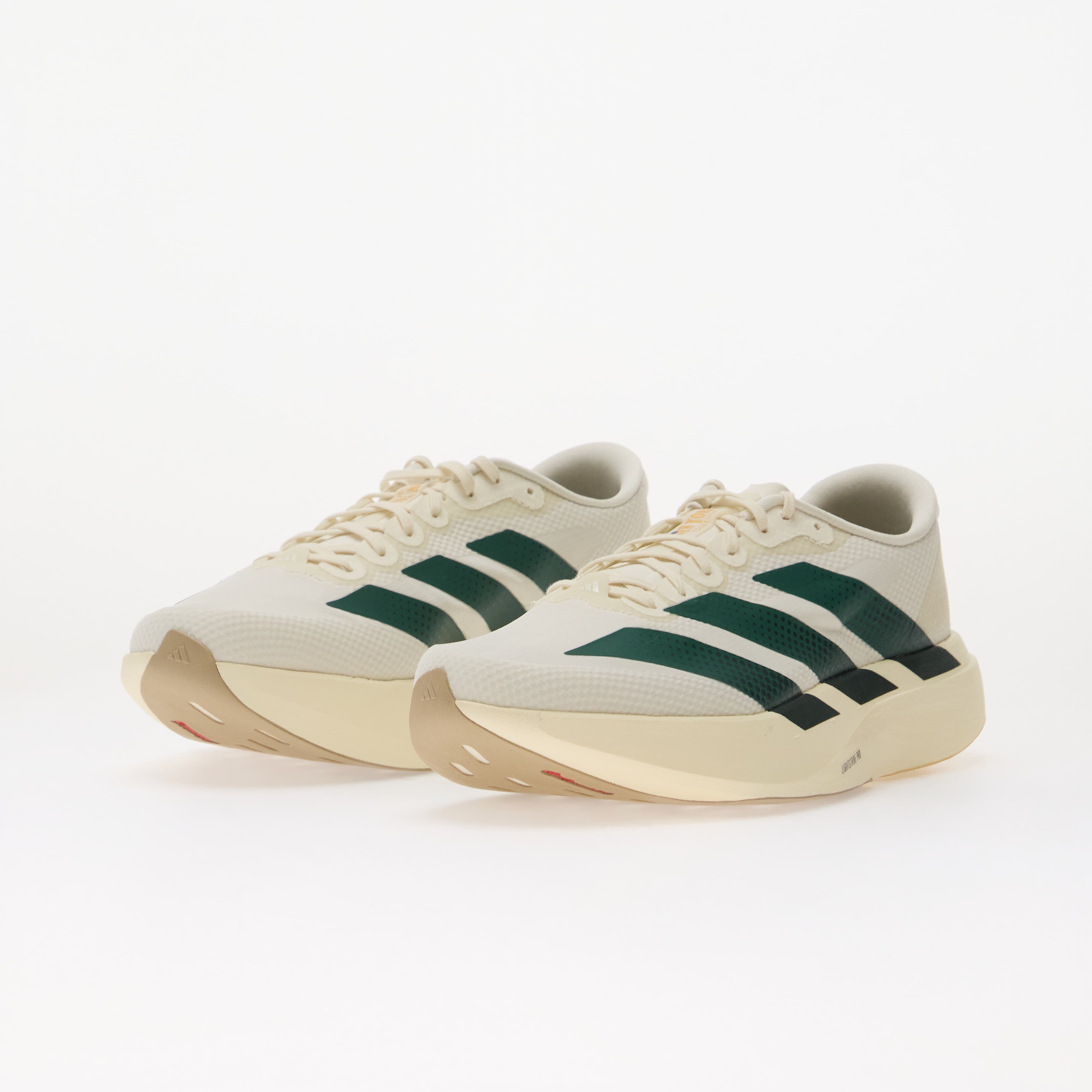 adidas Performance Сникърси adidas Adizero EVO SL Off White/ Collegiate Green/ Team Royal Blue
