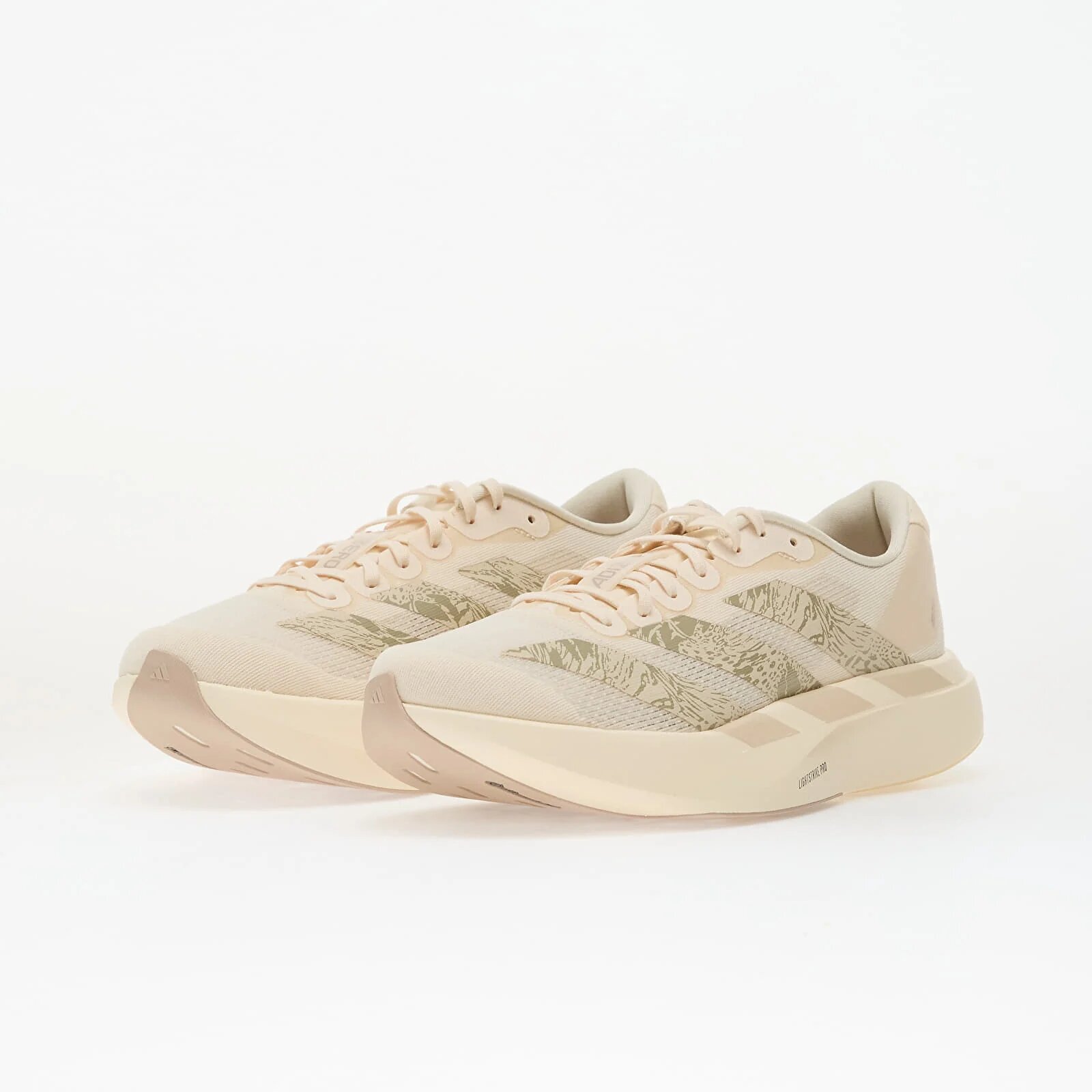 adidas Performance Сникърси adidas Adizero EVO SL Wonder White/ Crystal Linen/ Wonder Taupe