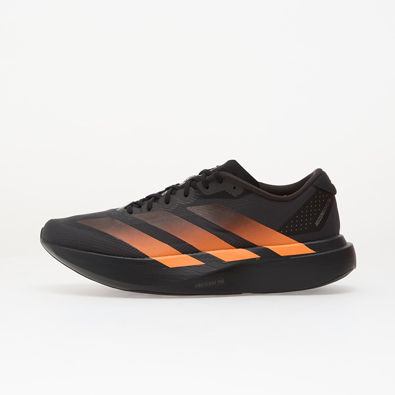 adidas Performance Сникърси adidas Adizero EVO SL Woven Carbon/ Core Black/ Lucid Orange