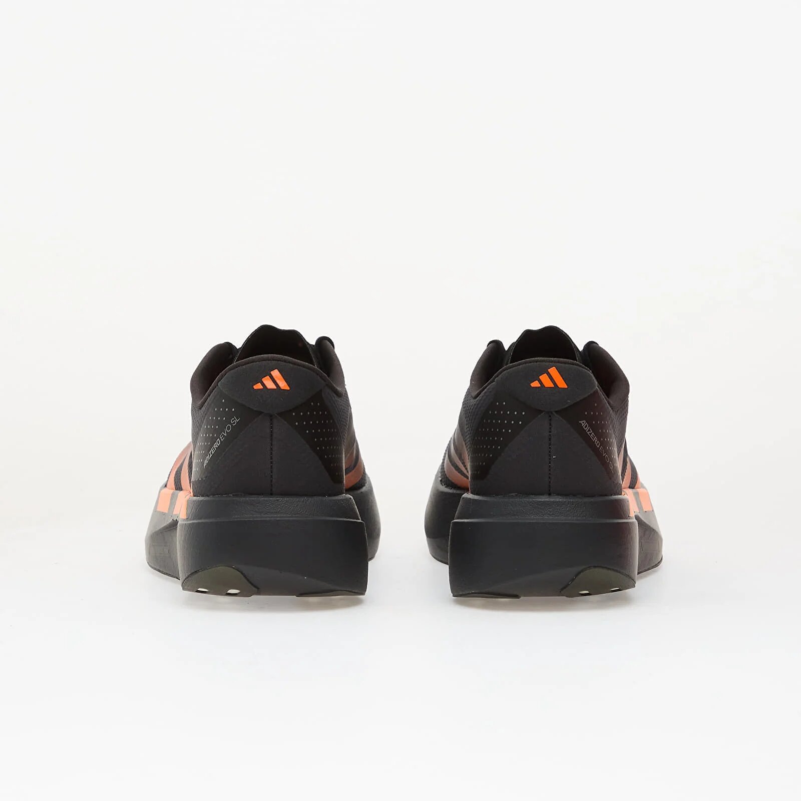 adidas Performance Сникърси adidas Adizero EVO SL Woven Carbon/ Core Black/ Lucid Orange