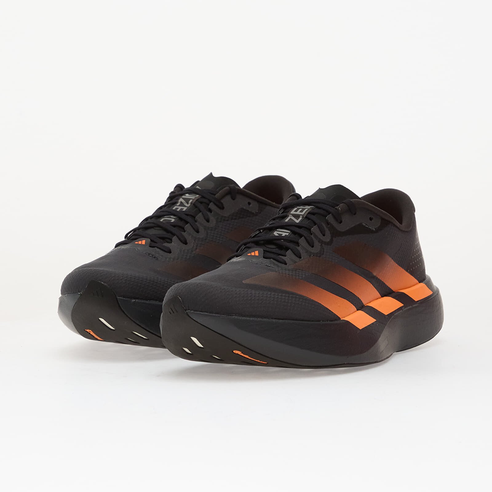 adidas Performance Сникърси adidas Adizero EVO SL Woven Carbon/ Core Black/ Lucid Orange